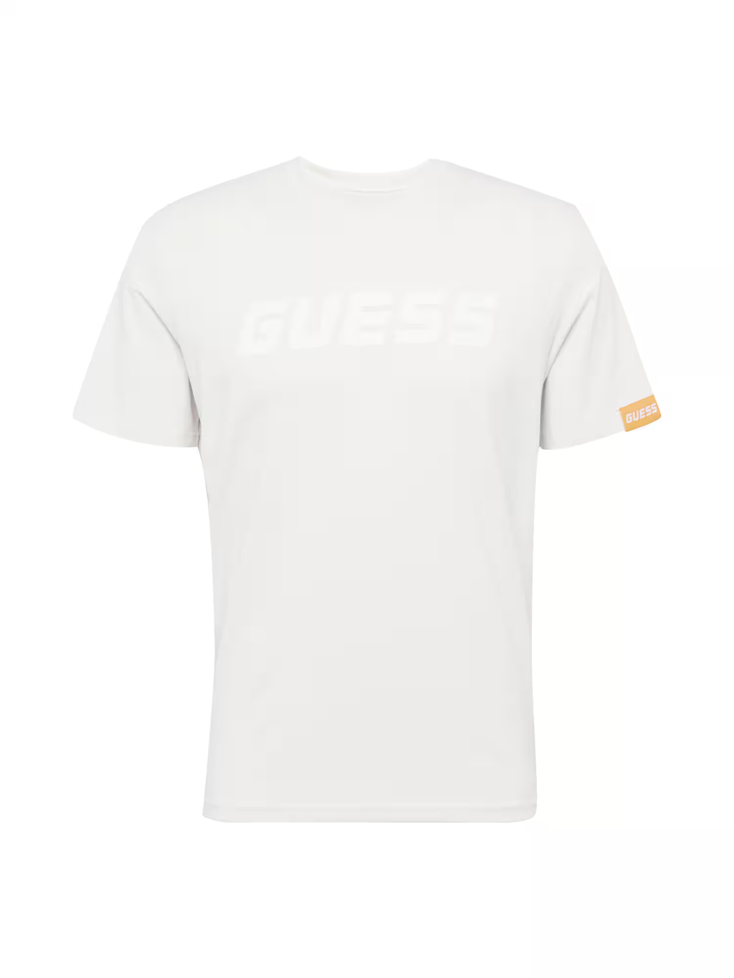 GUESS Tricou funcțional 'BRENT' gri deschis / alb - Pled.ro