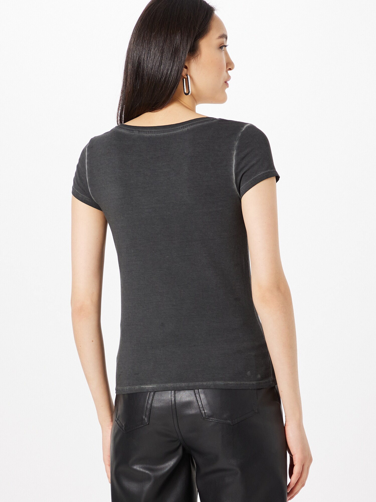 GUESS Tricou negru - Pled.ro