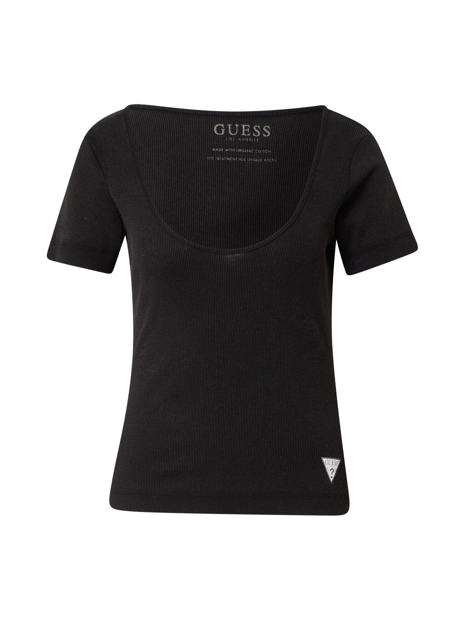 GUESS Tricou negru - Pled.ro