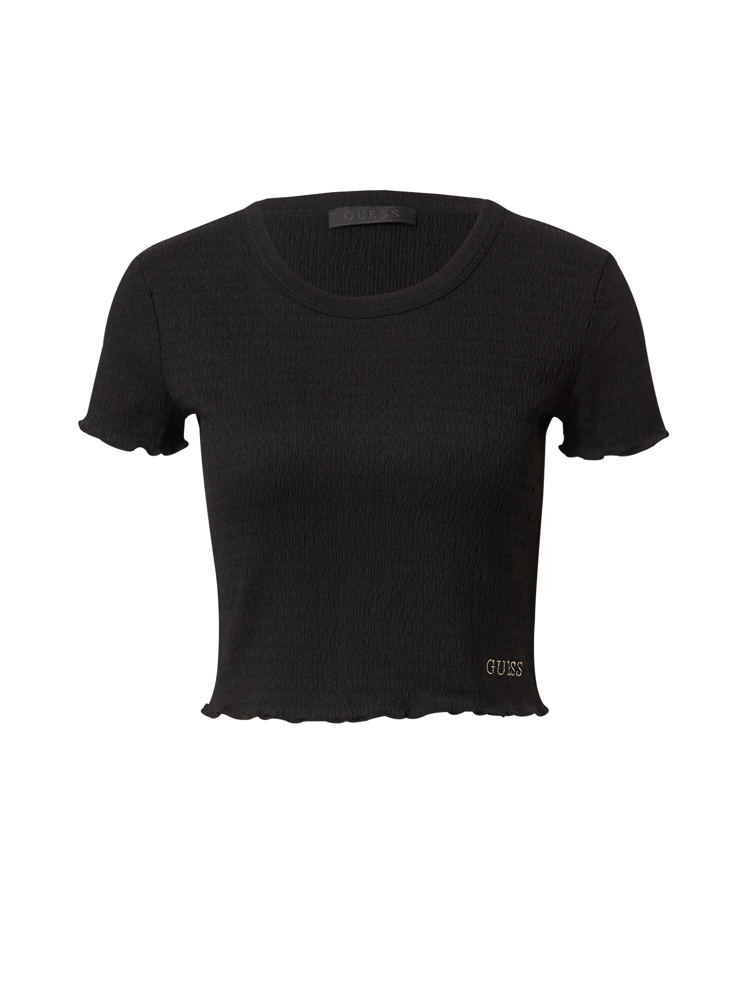 GUESS Tricou negru - Pled.ro