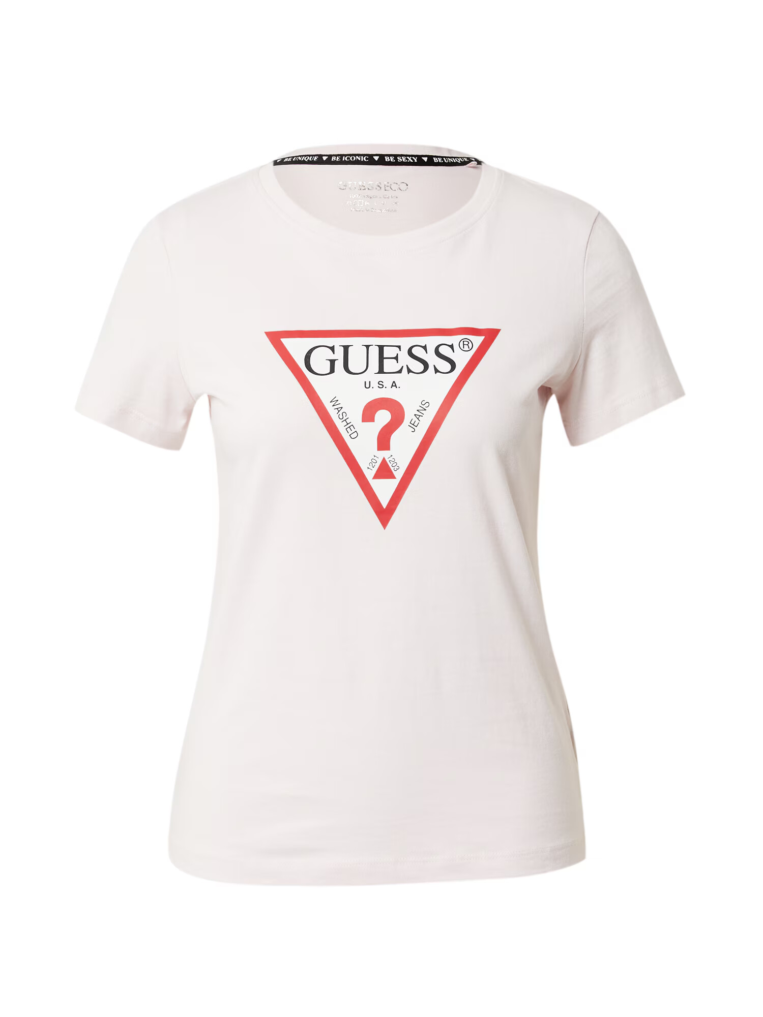 GUESS Tricou rosé / roșu / negru - Pled.ro