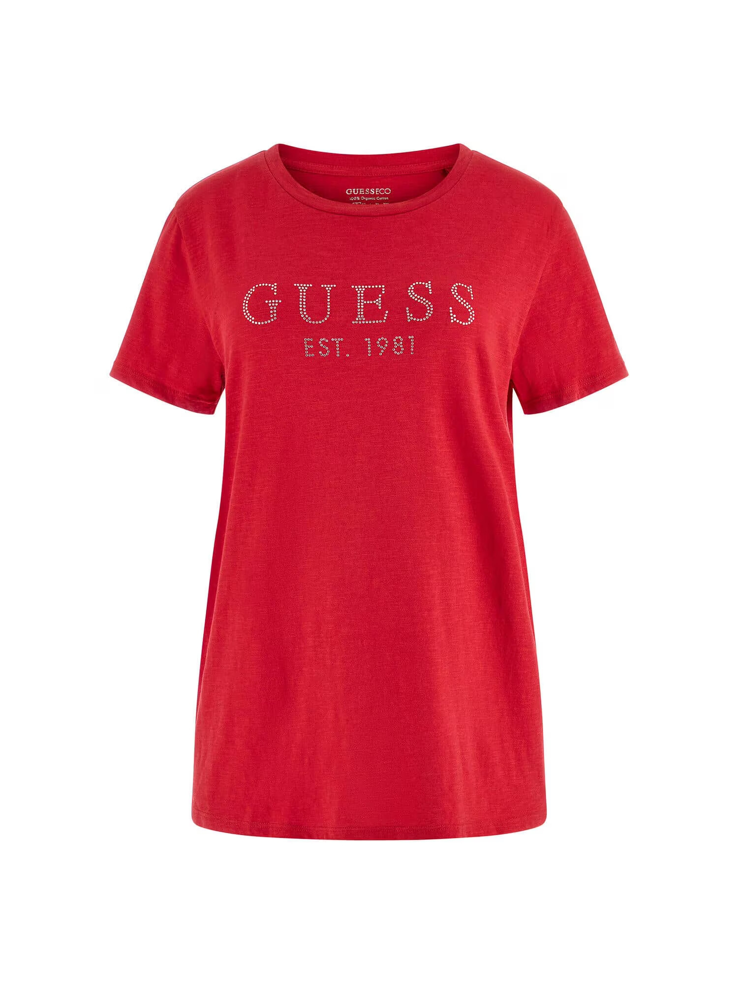 GUESS Tricou roșu - Pled.ro