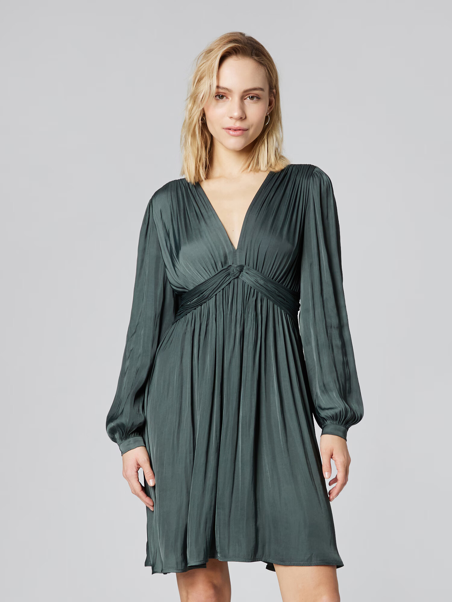 Guido Maria Kretschmer Women Rochie 'Laila' verde închis - Pled.ro