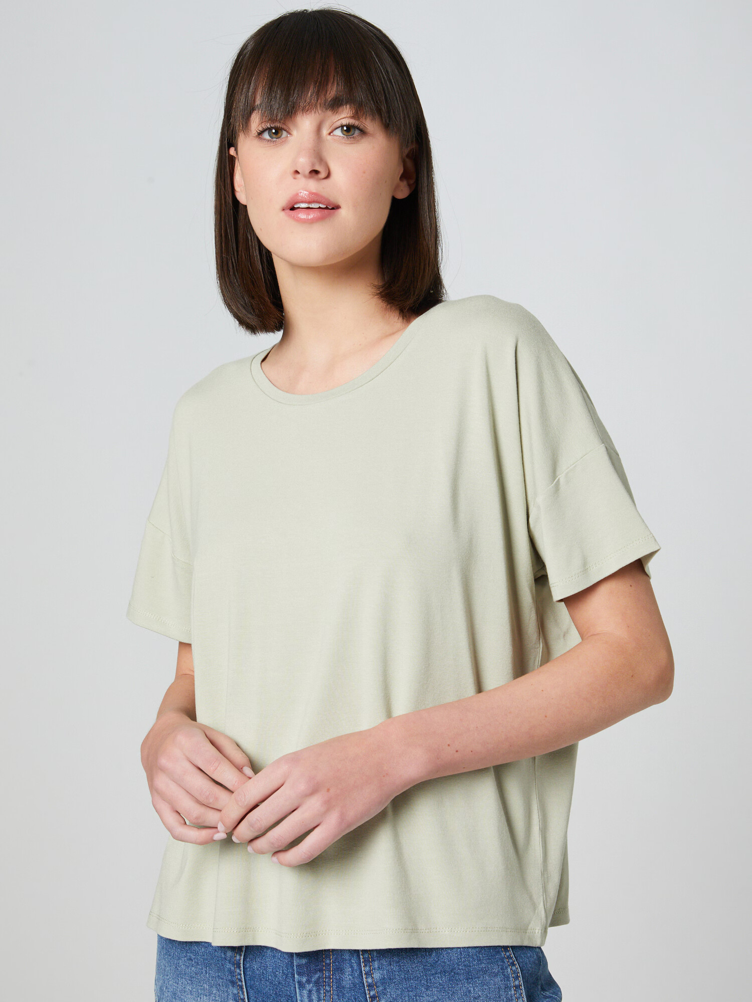 Guido Maria Kretschmer Women Tricou 'Vicky' verde mentă - Pled.ro