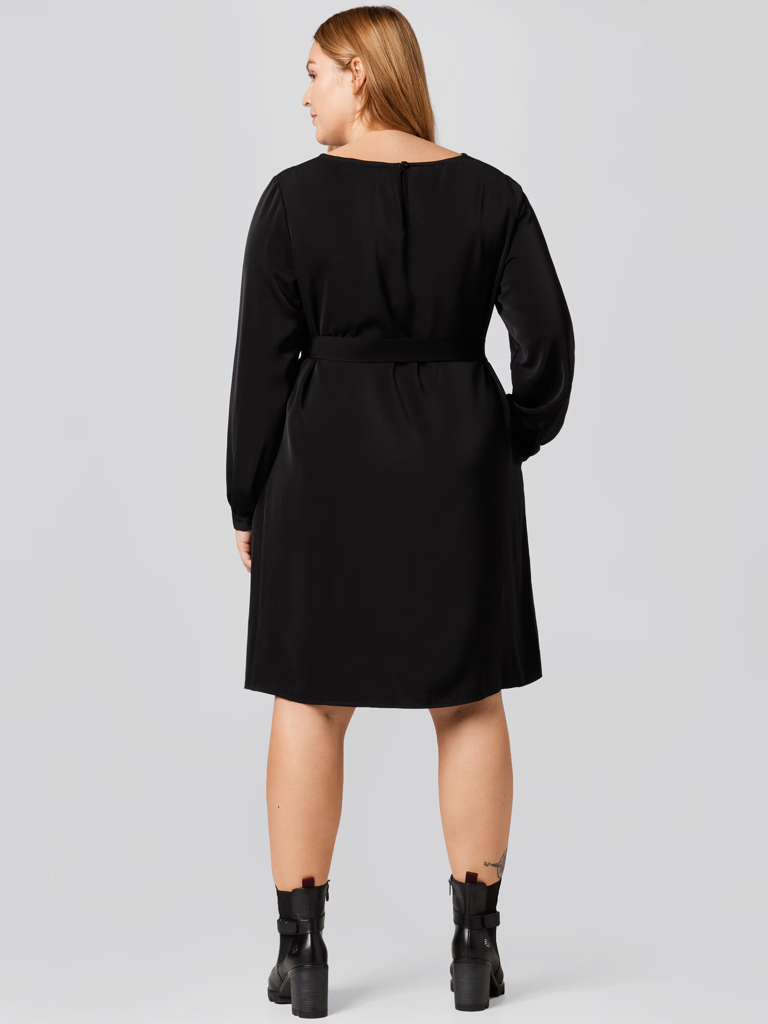 Guido Maria Kretschmer Curvy Collection Rochie 'Juna' negru - Pled.ro