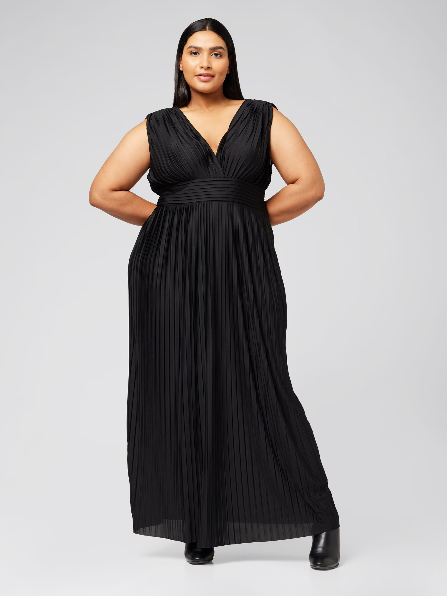 Guido Maria Kretschmer Curvy Rochie 'Linnea' negru - Pled.ro