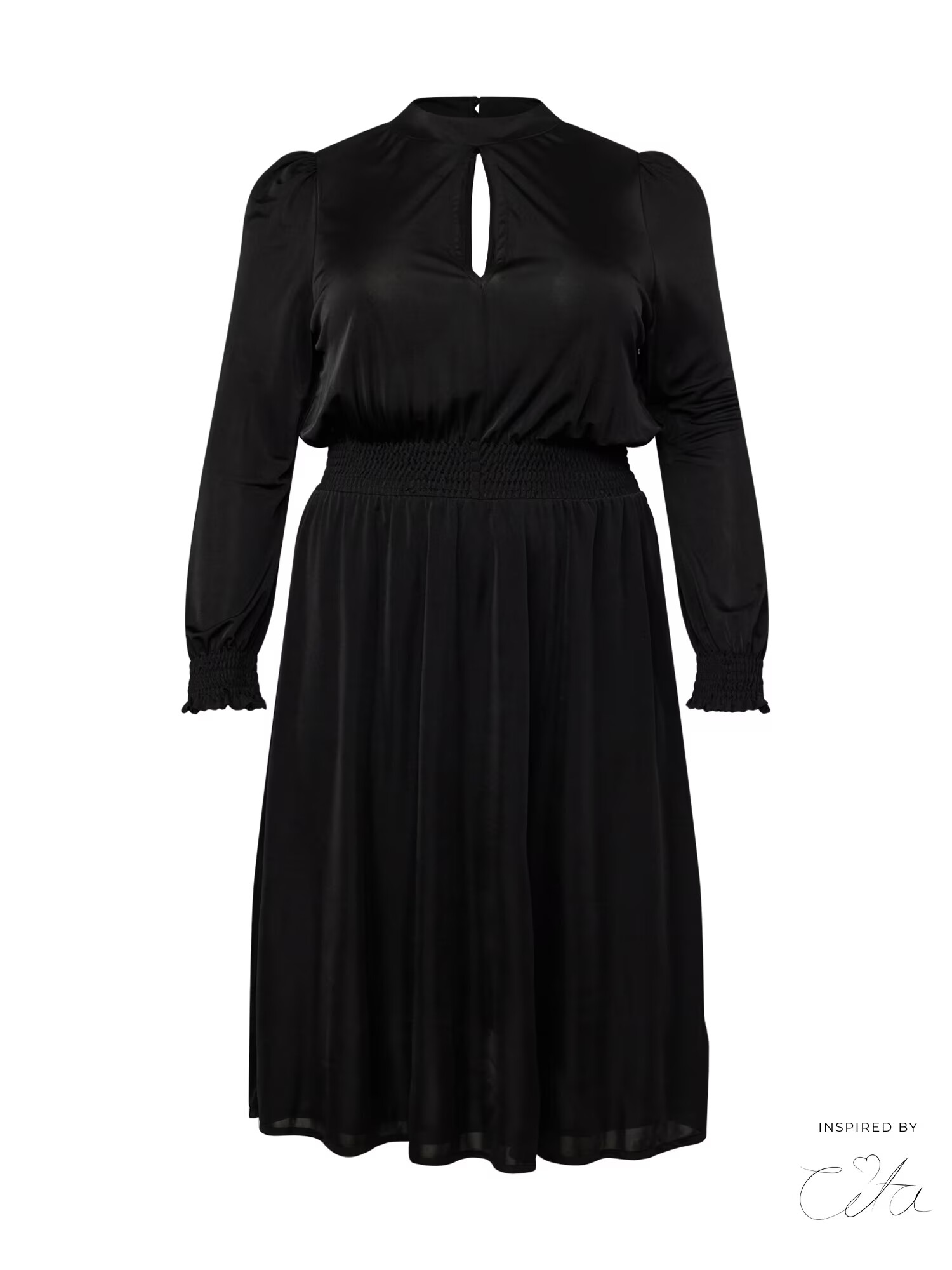 Guido Maria Kretschmer Curvy Rochie 'Meline' negru - Pled.ro