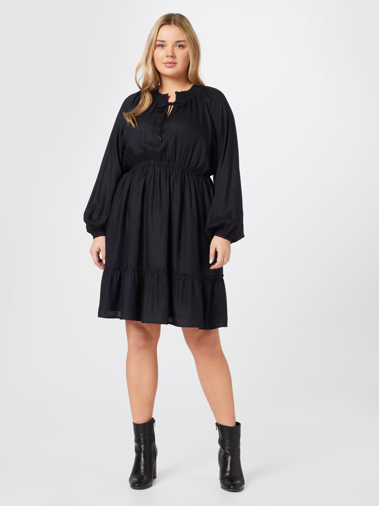 Guido Maria Kretschmer Curvy Rochie 'Milly' negru - Pled.ro