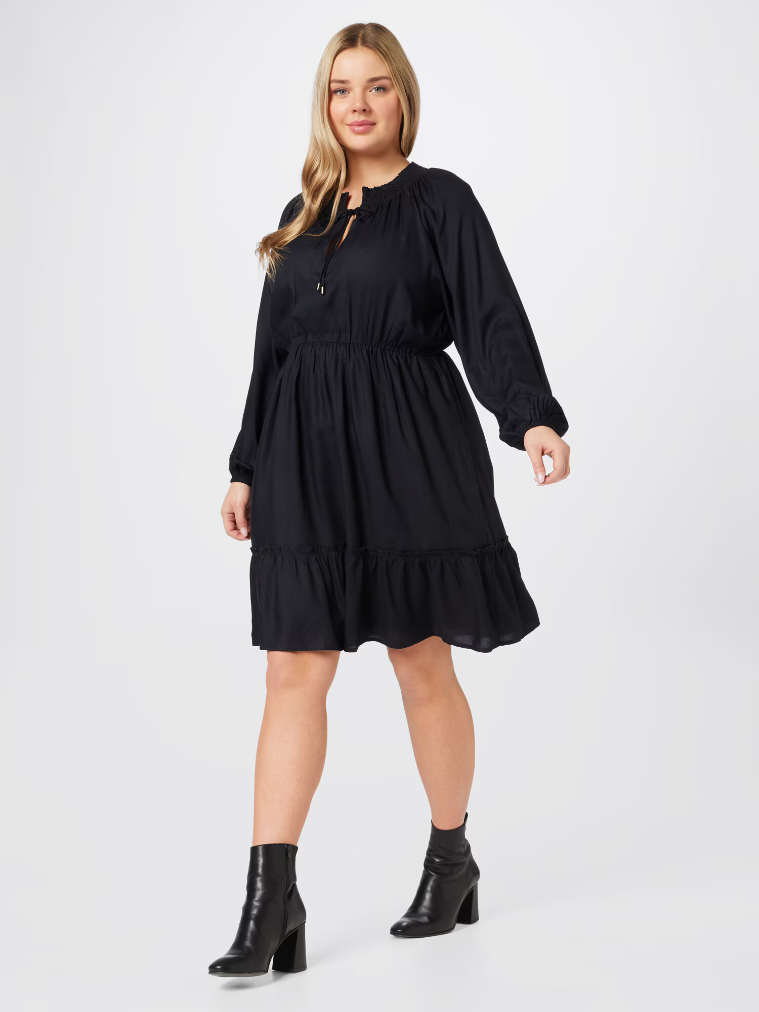 Guido Maria Kretschmer Curvy Rochie 'Milly' negru - Pled.ro