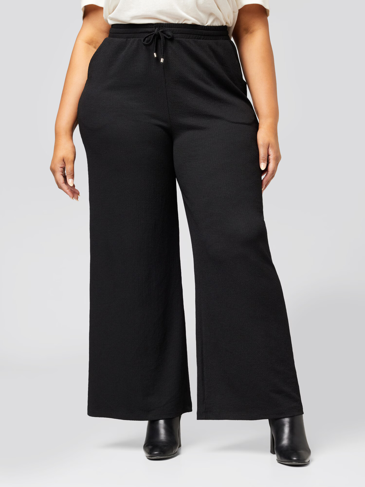 Guido Maria Kretschmer Curvy Pantaloni 'Ines' negru - Pled.ro