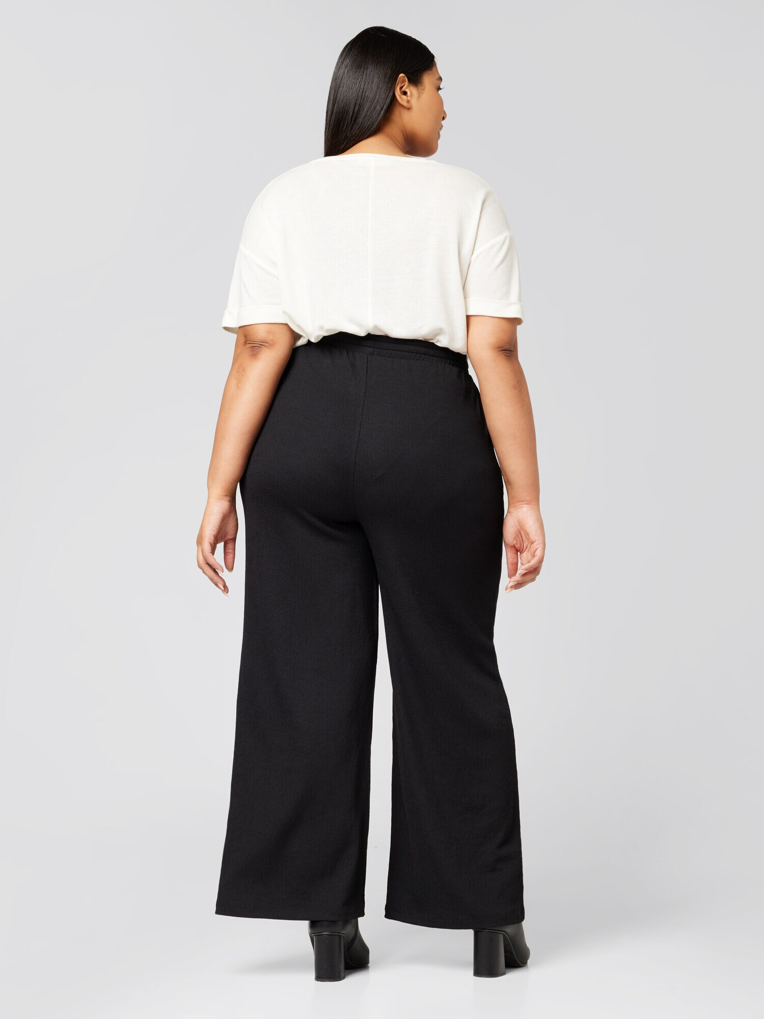 Guido Maria Kretschmer Curvy Pantaloni 'Ines' negru - Pled.ro