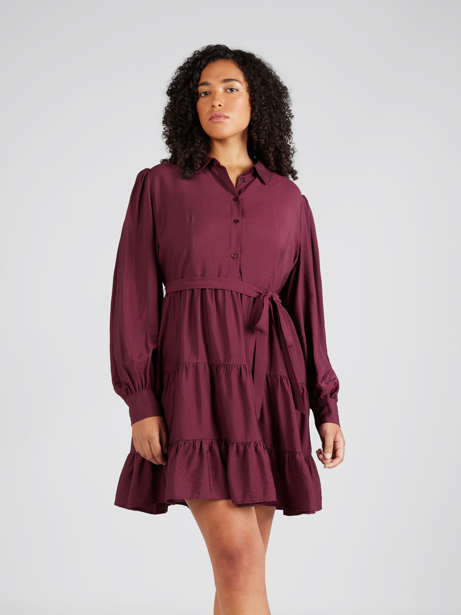 Guido Maria Kretschmer Curvy Rochie 'Vivian' roșu bordeaux - Pled.ro