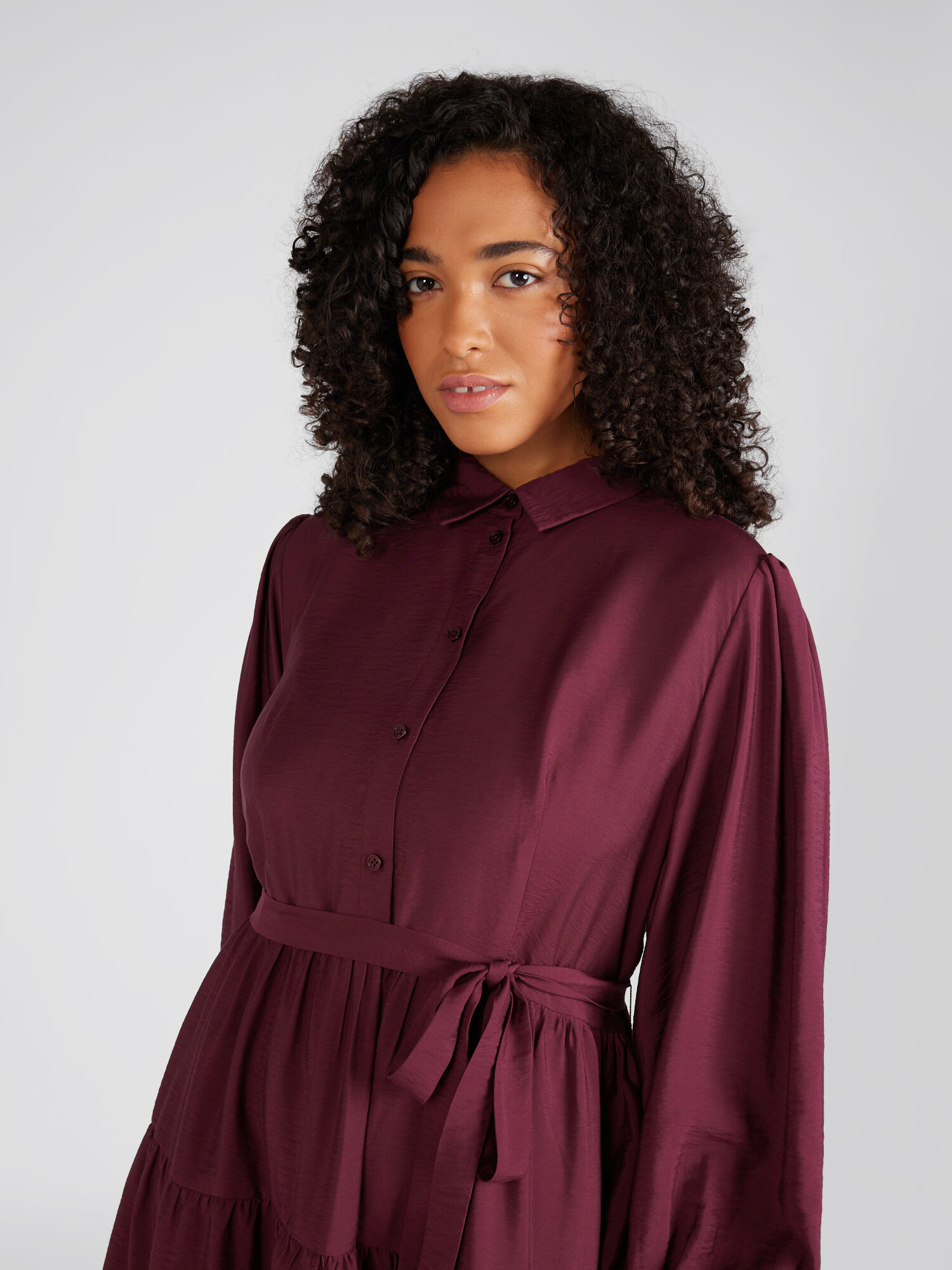 Guido Maria Kretschmer Curvy Rochie 'Vivian' roșu bordeaux - Pled.ro