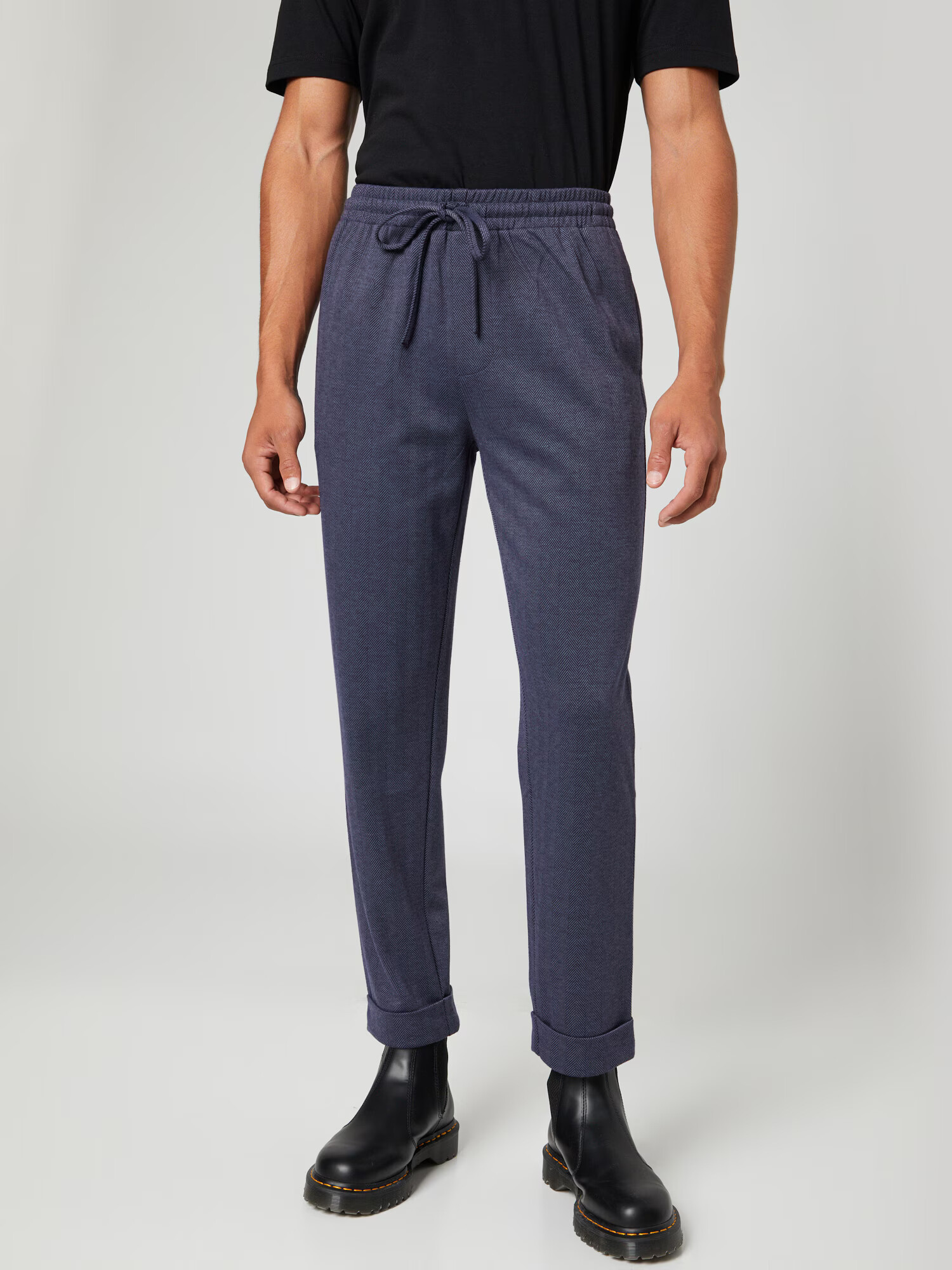 Guido Maria Kretschmer Men Pantaloni 'Brian' bleumarin / albastru fumuriu - Pled.ro