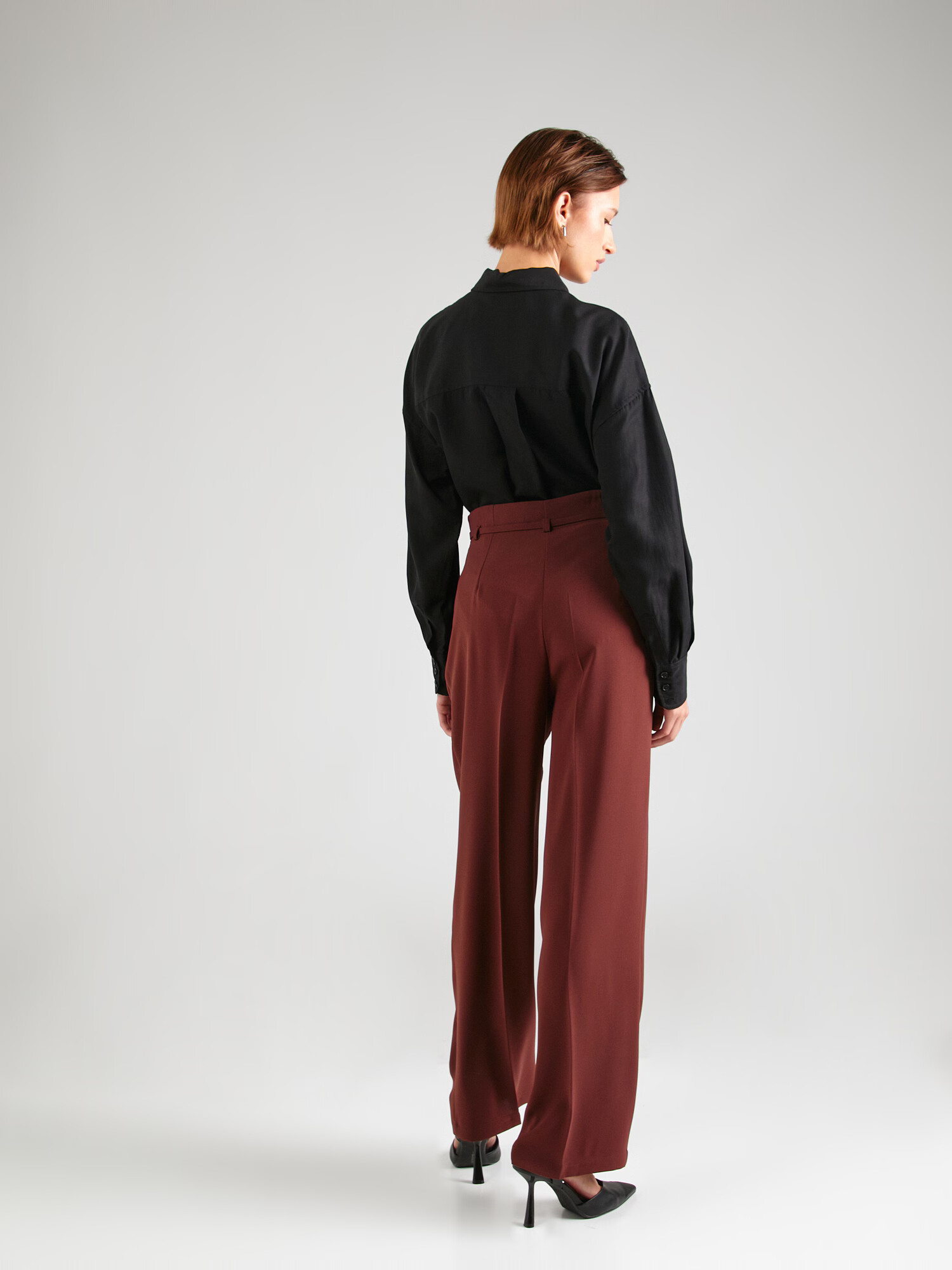 Guido Maria Kretschmer Women Pantaloni 'Karima' roșu bordeaux - Pled.ro