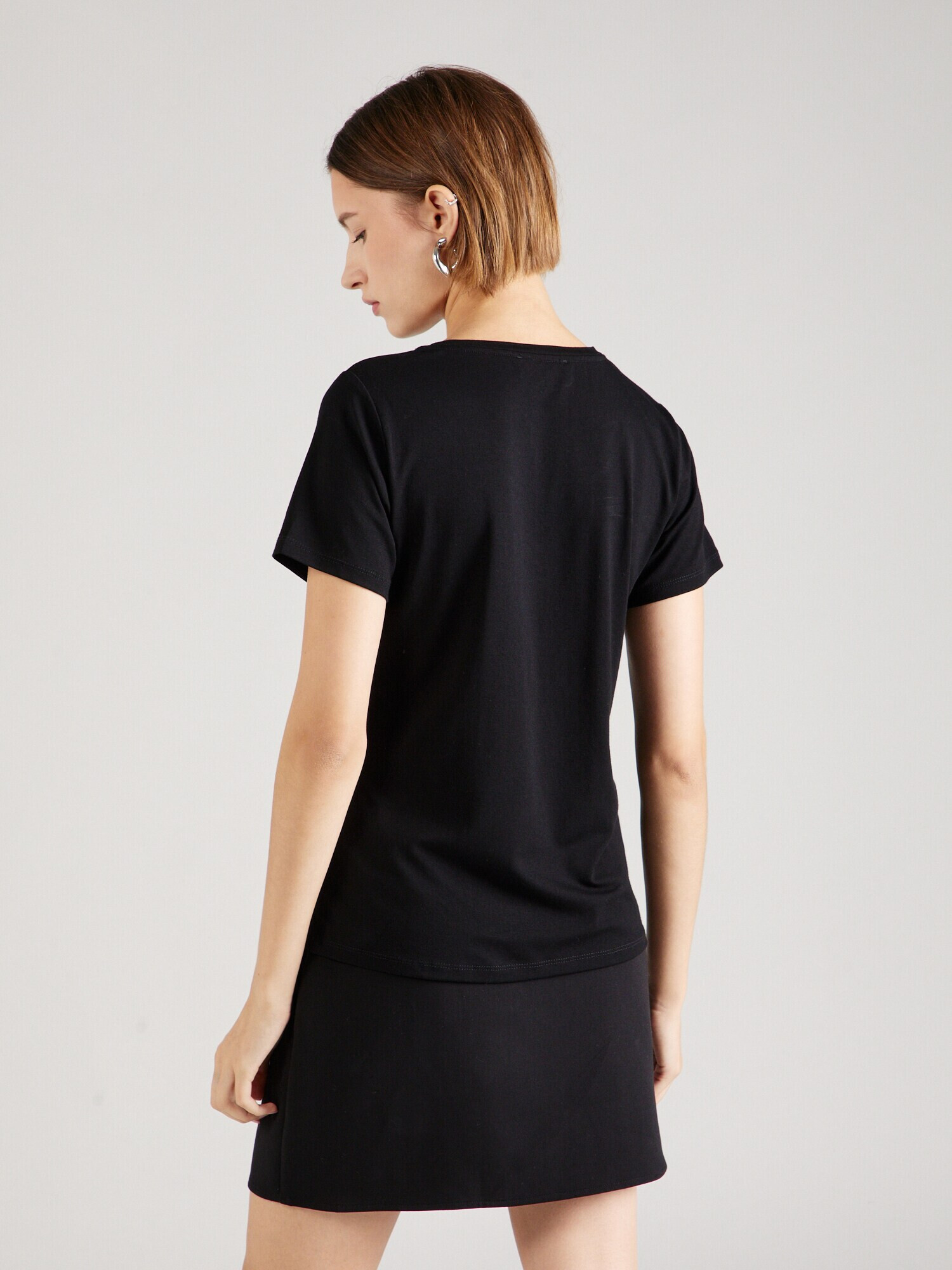 Guido Maria Kretschmer Women Tricou 'Mary' roz / negru - Pled.ro