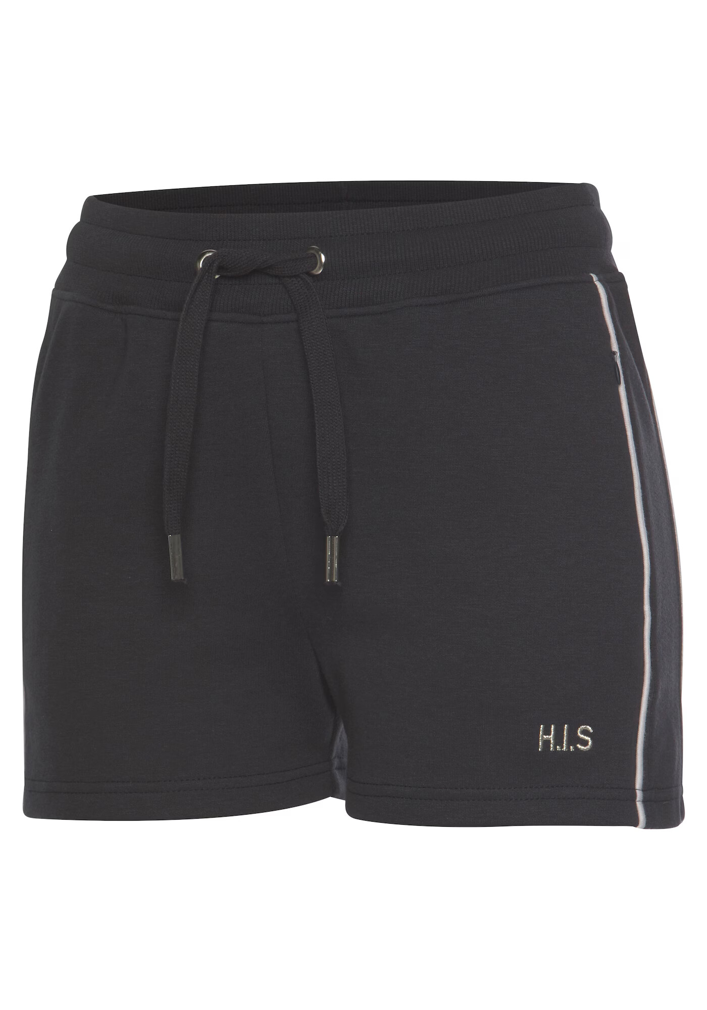 H.I.S Pantaloni albastru marin / alb - Pled.ro