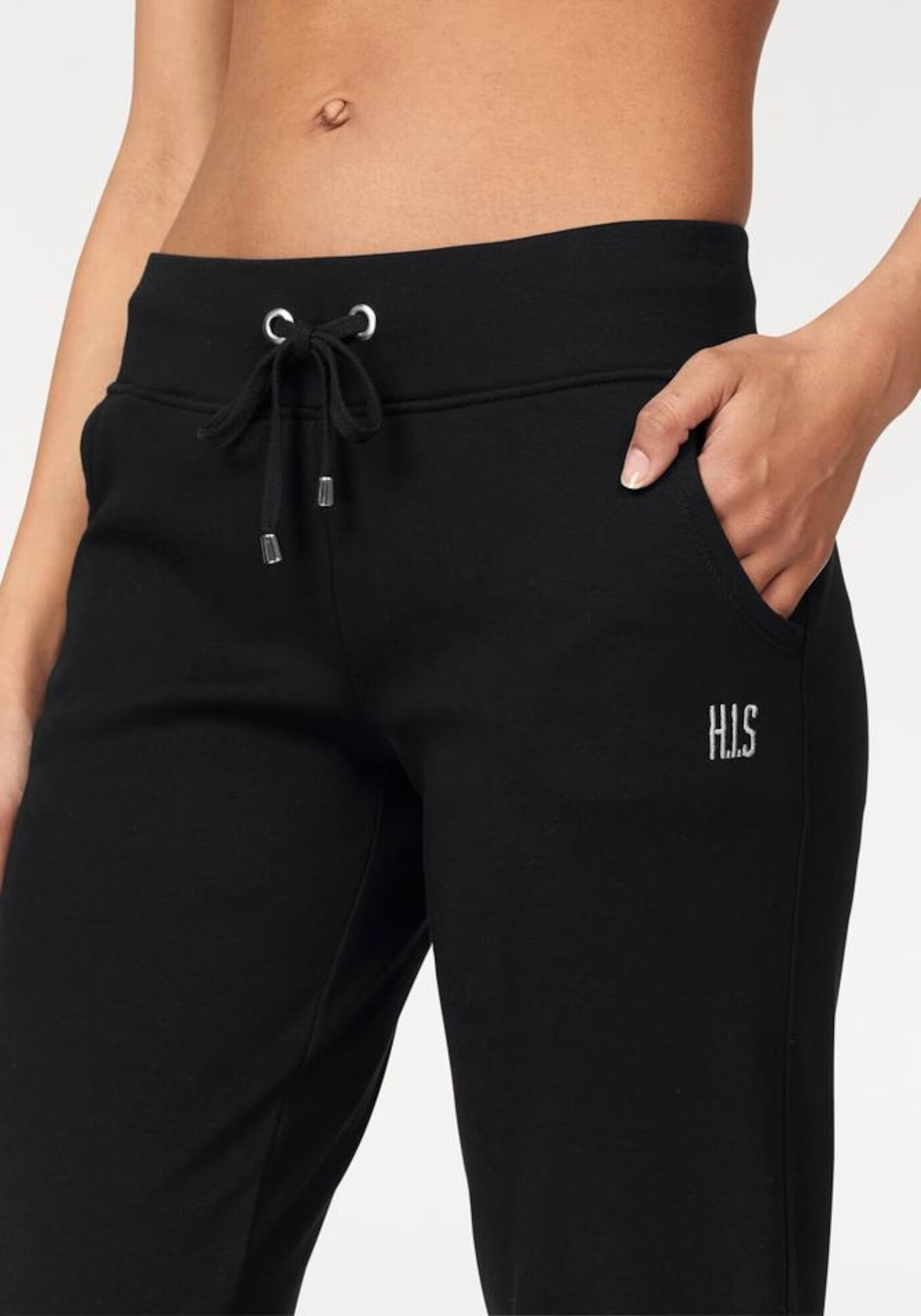 H.I.S Pantaloni negru - Pled.ro