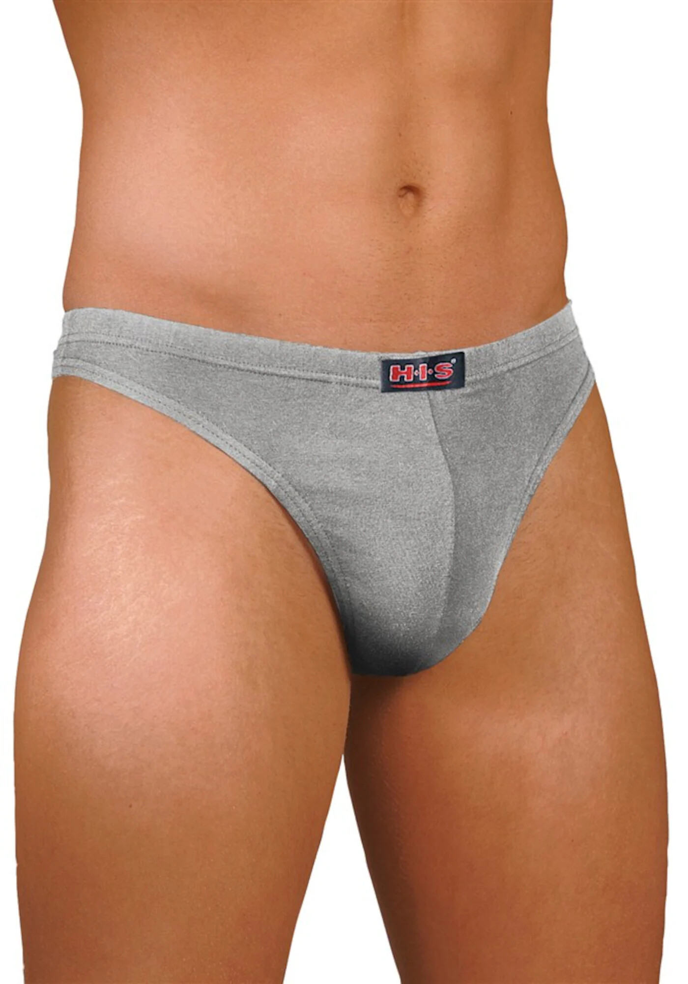 H.I.S Slip gri / negru / alb - Pled.ro