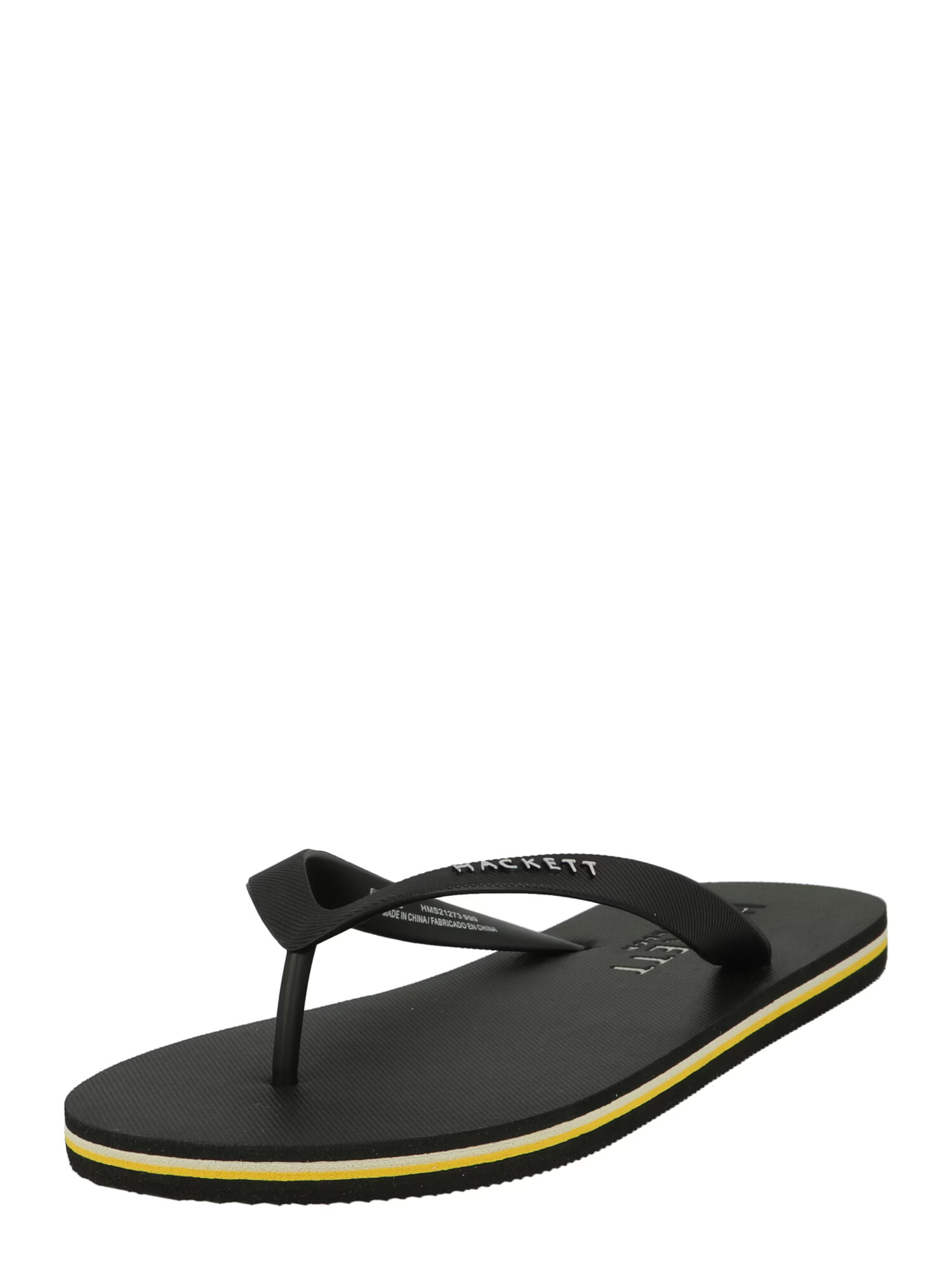 Hackett London Flip-flops negru / argintiu - Pled.ro