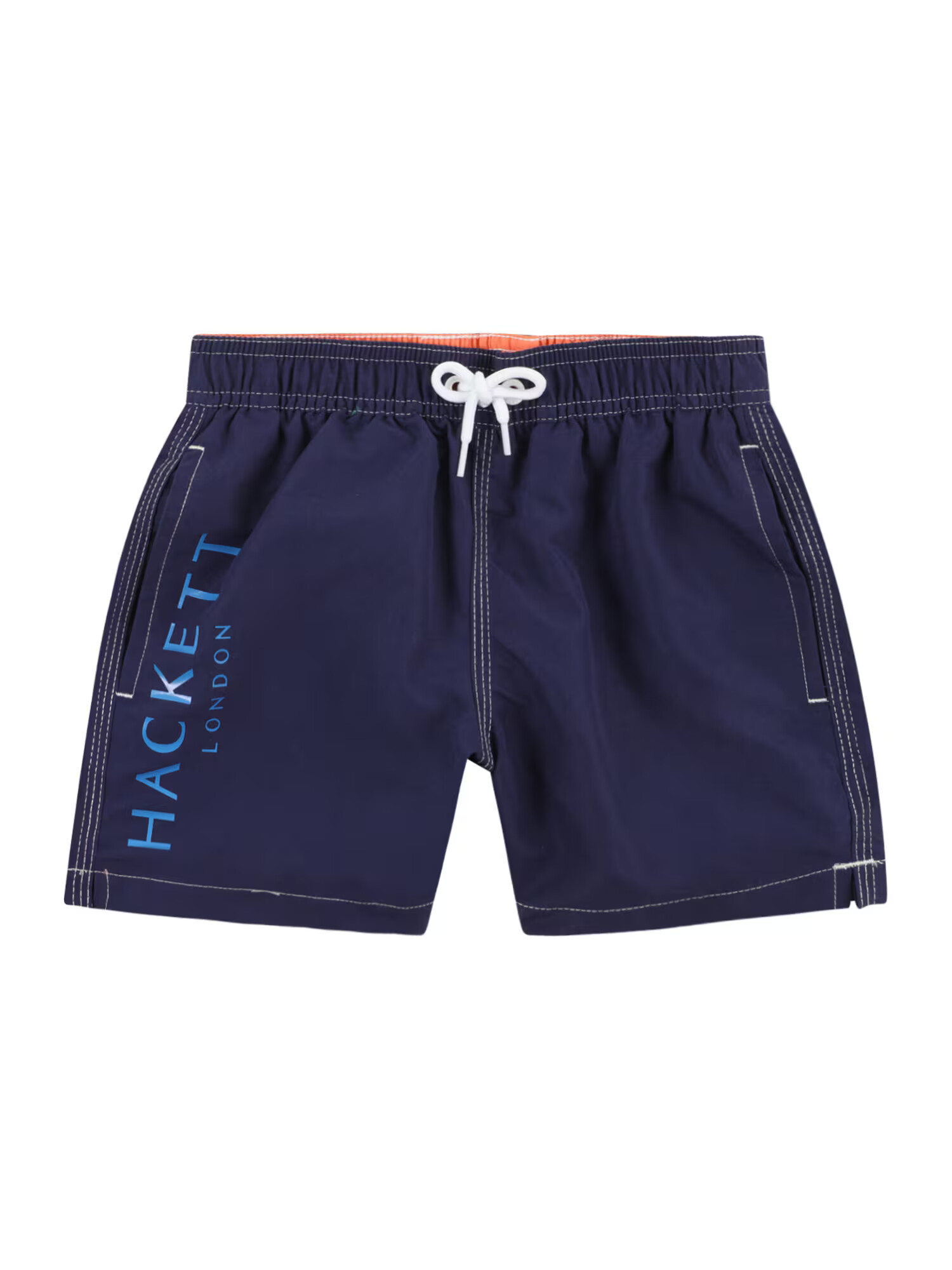 Hackett London Pantaloni 'BRANDED VOLLEY' albastru / albastru închis / alb - Pled.ro