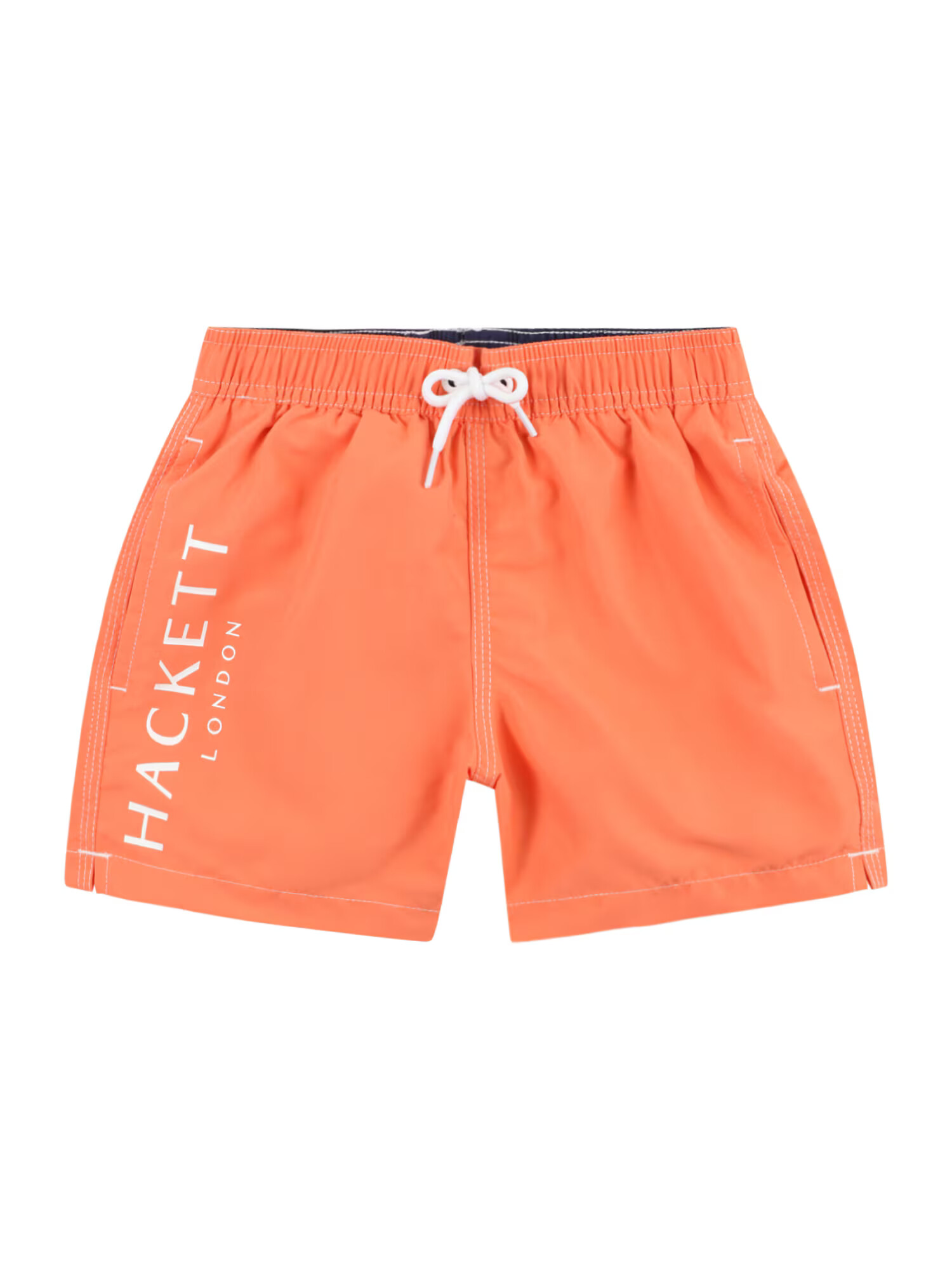 Hackett London Pantaloni roșu deschis / alb - Pled.ro