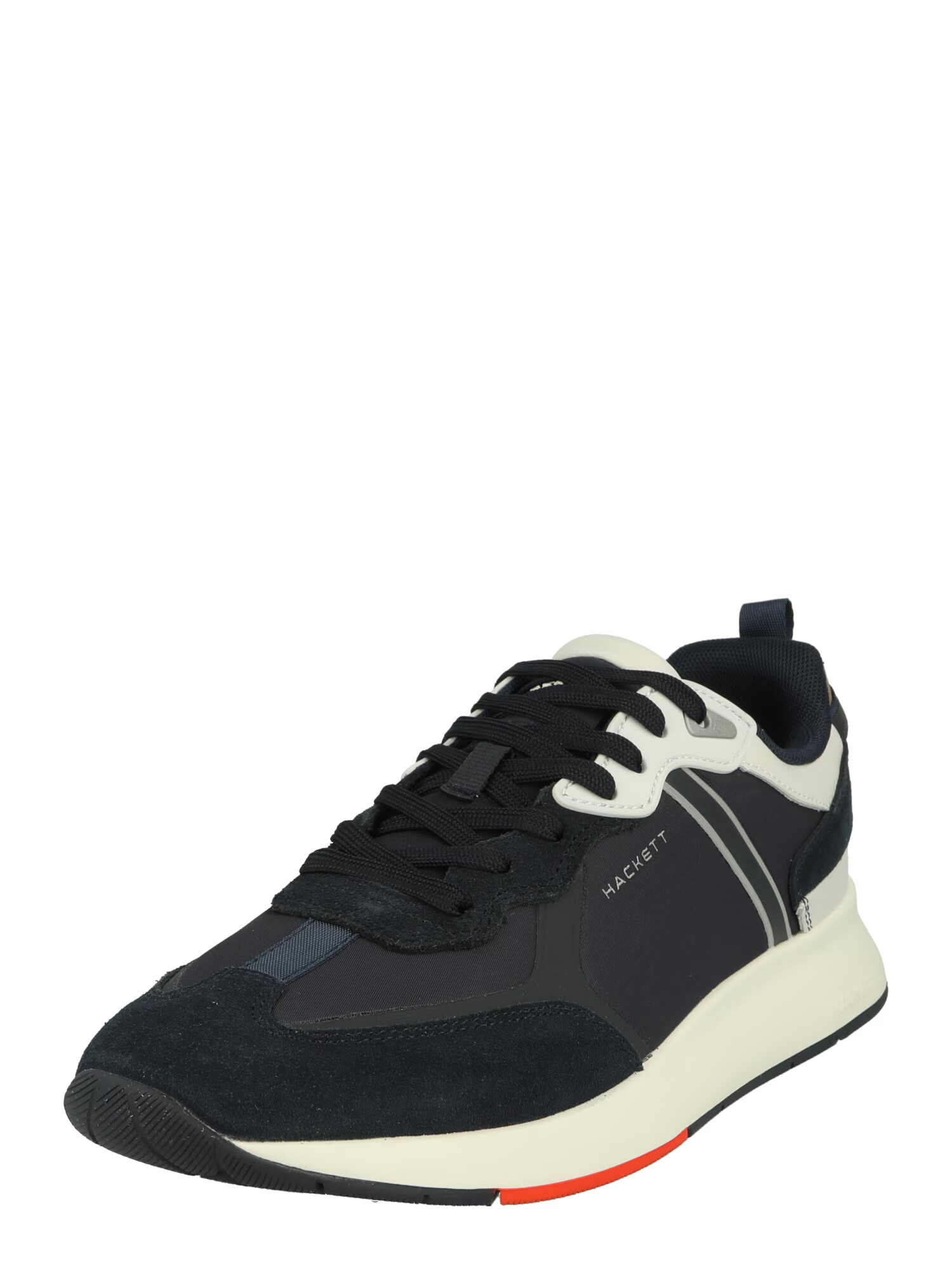 Hackett London Sneaker low albastru marin / maro deschis / gri argintiu / alb - Pled.ro