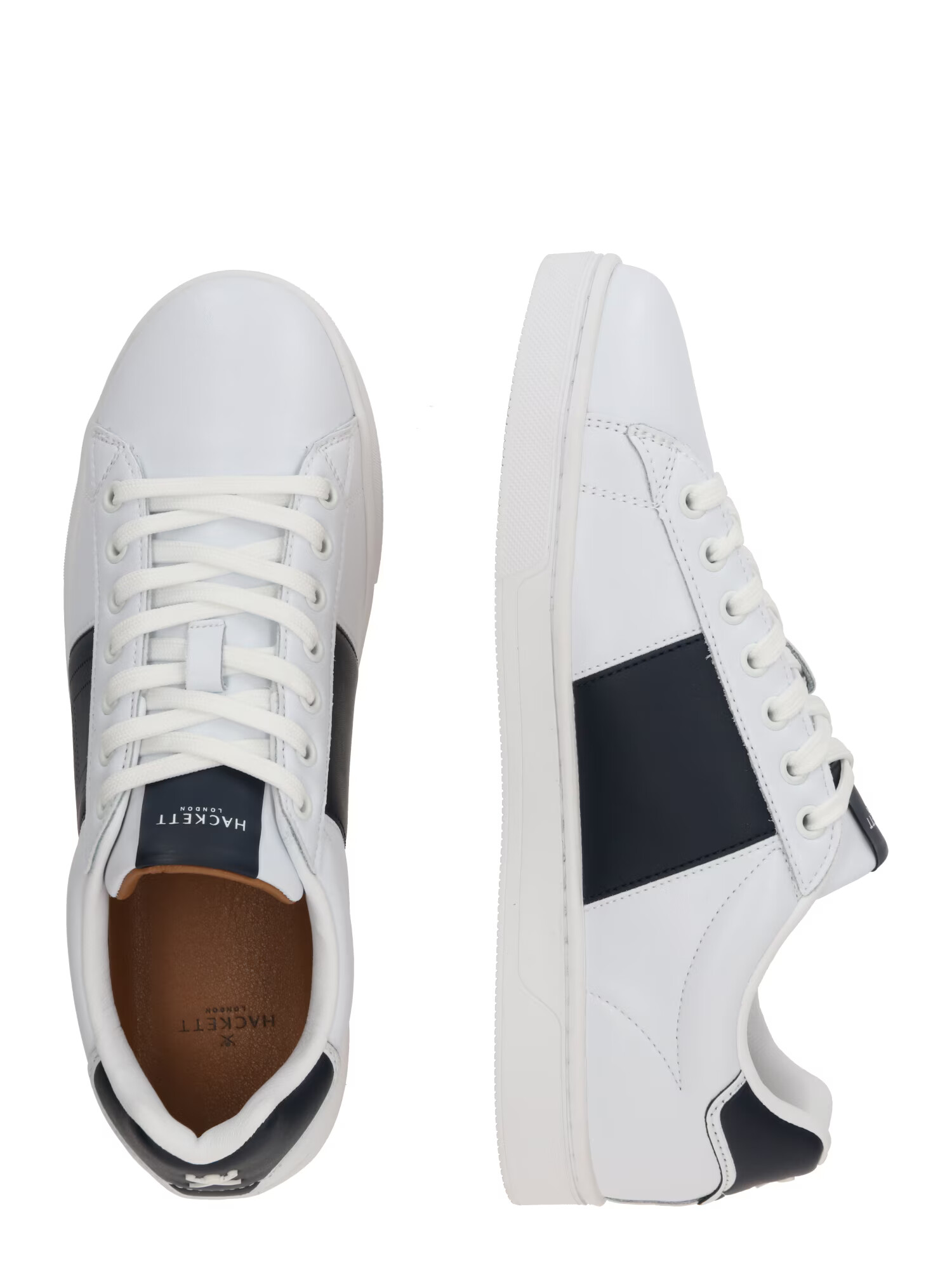 Hackett London Sneaker low 'HARPER' albastru noapte / alb - Pled.ro