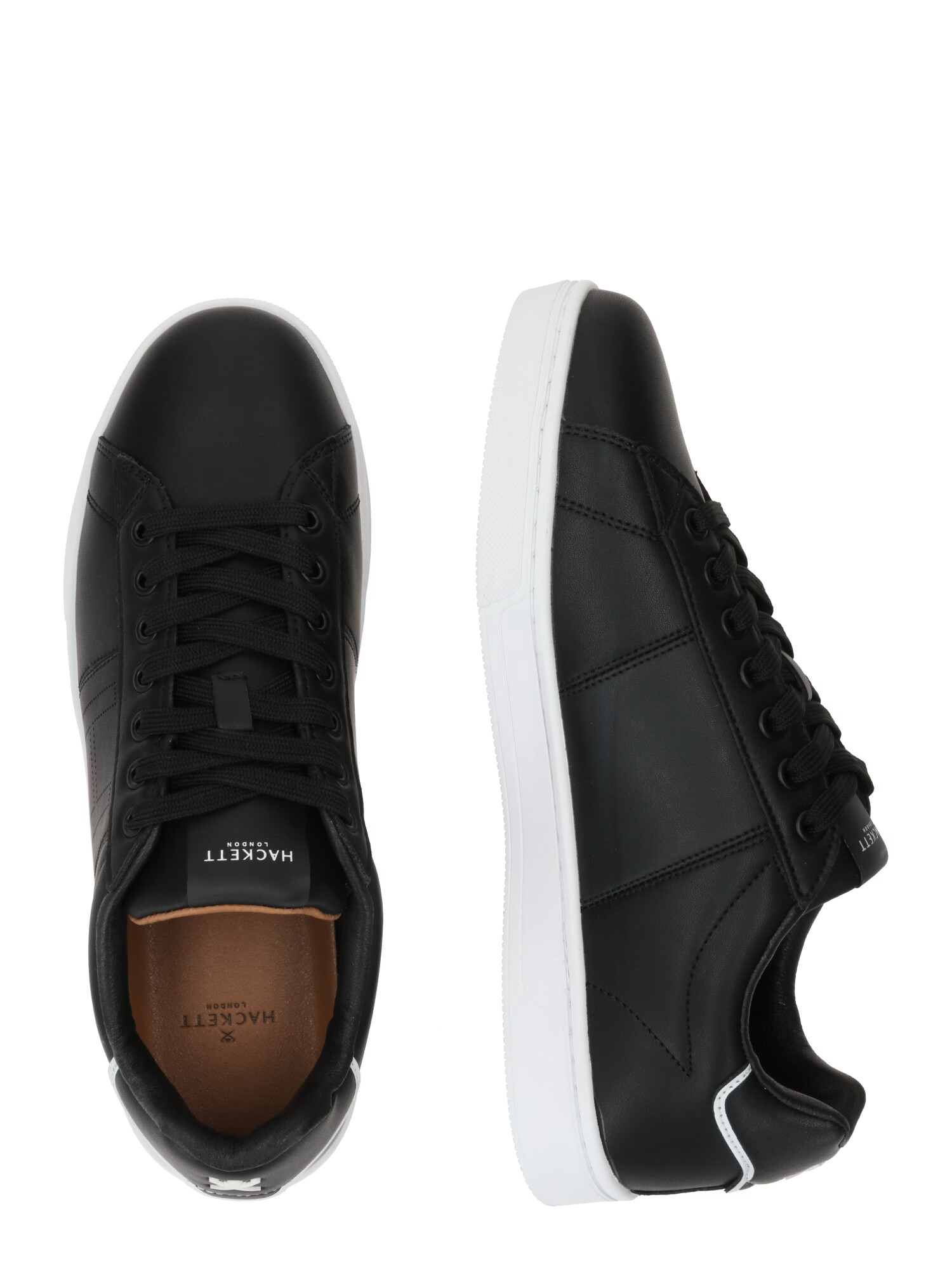 Hackett London Sneaker low 'HARPER' negru / alb - Pled.ro