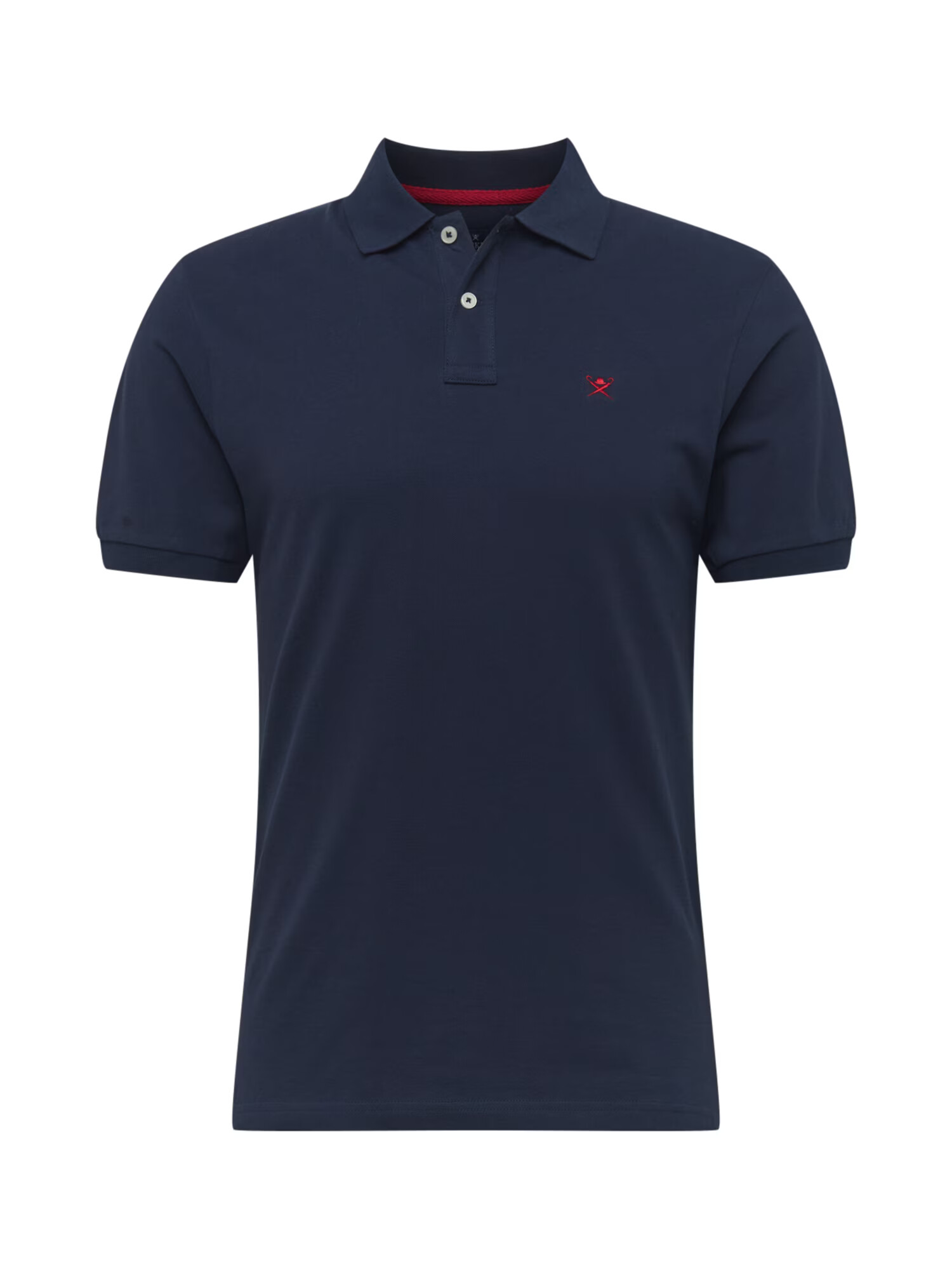 Hackett London Tricou albastru noapte / roșu - Pled.ro