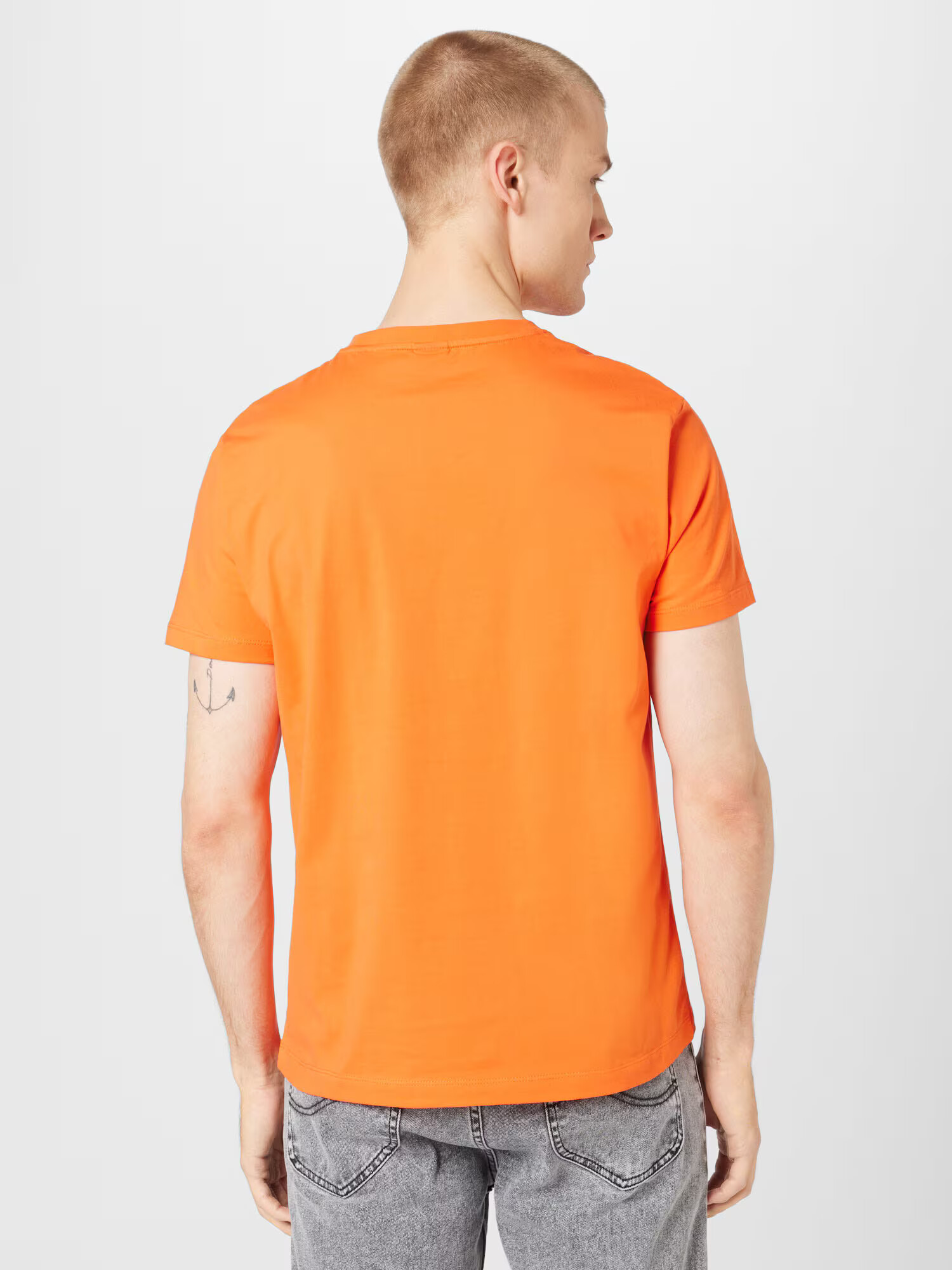 Hackett London Tricou albastru / portocaliu - Pled.ro