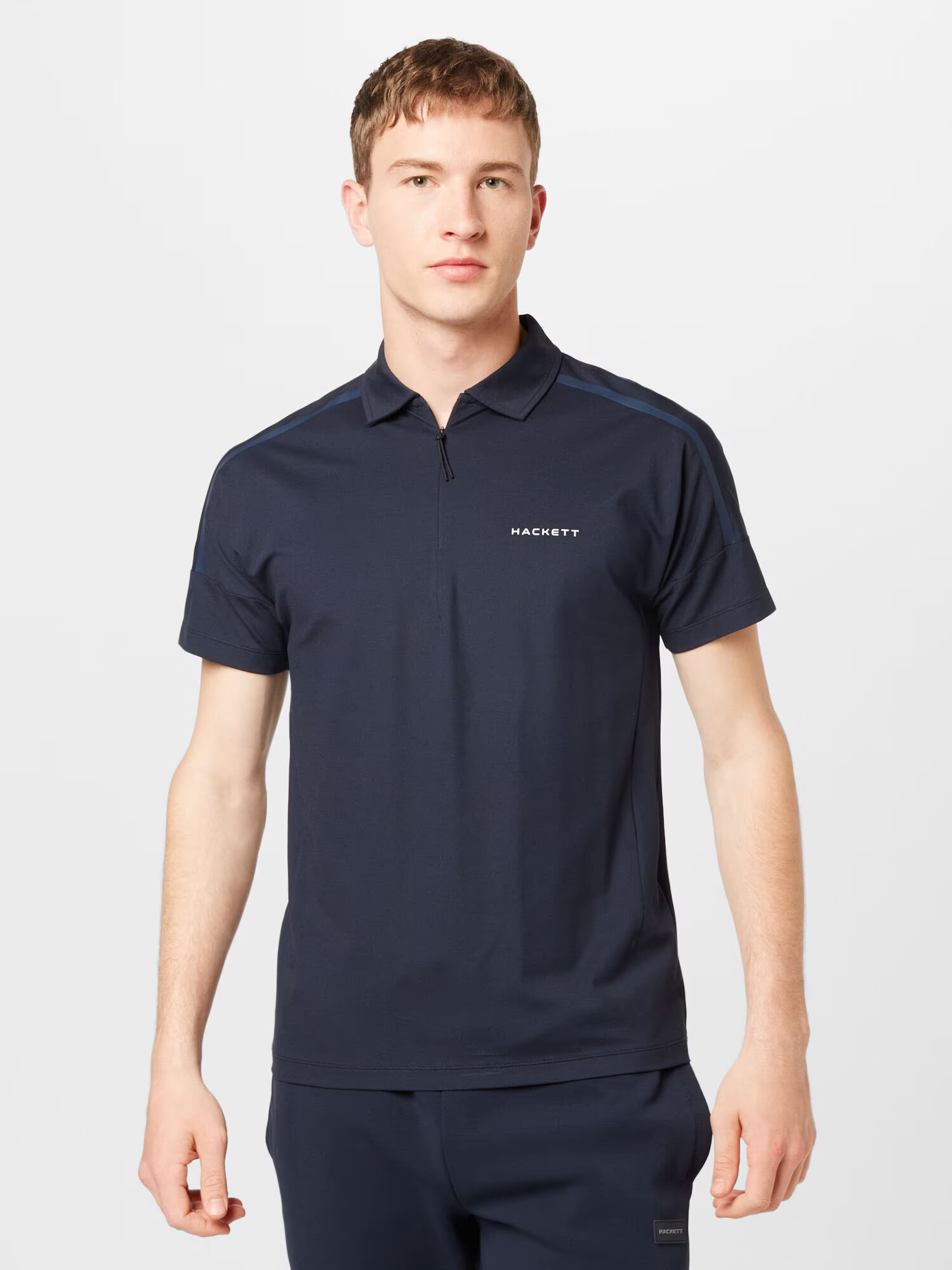 Hackett London Tricou bleumarin - Pled.ro