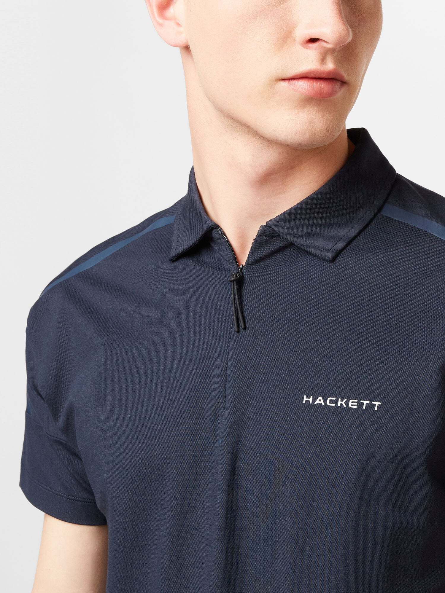 Hackett London Tricou bleumarin - Pled.ro