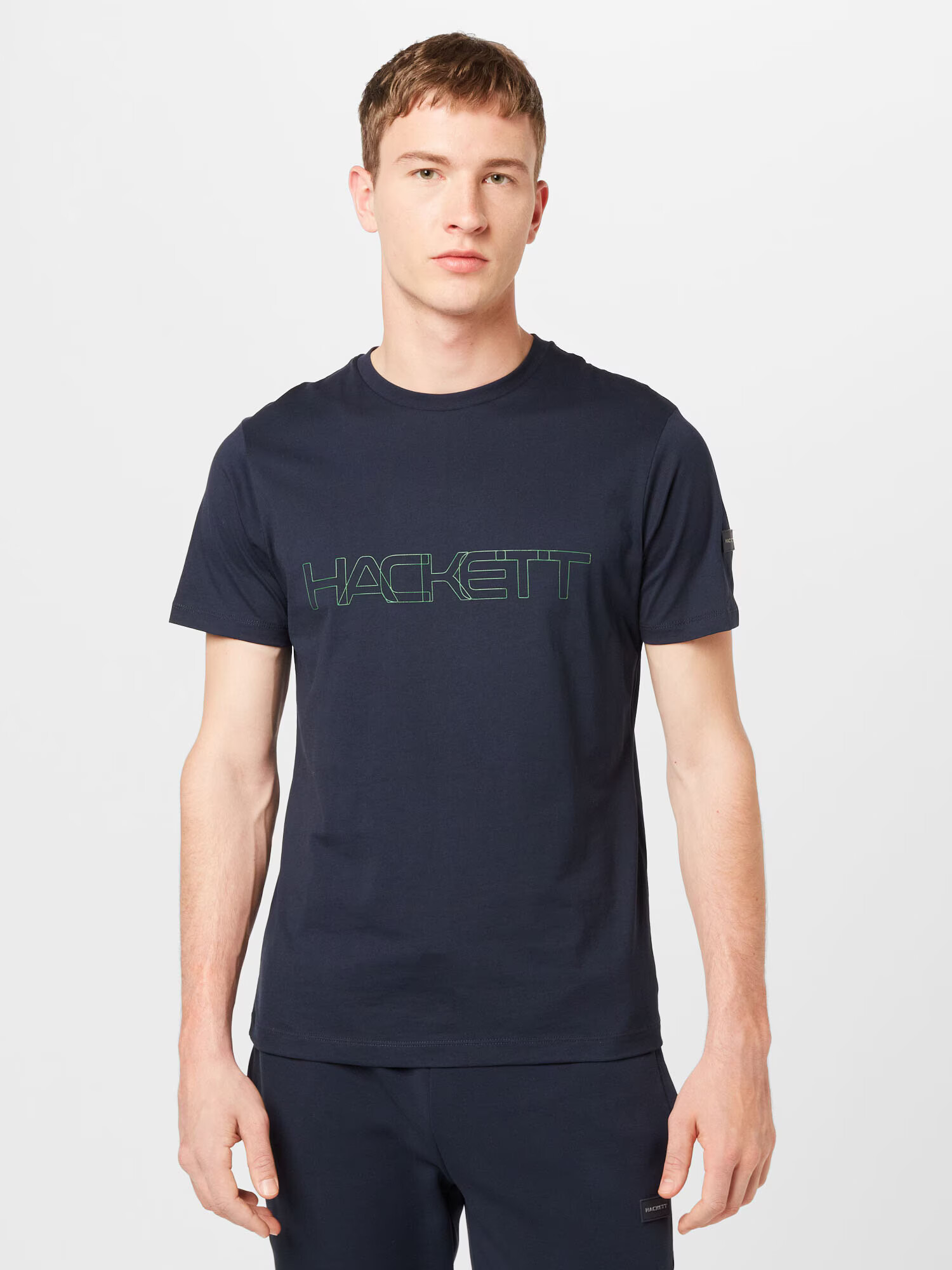 Hackett London Tricou bleumarin - Pled.ro