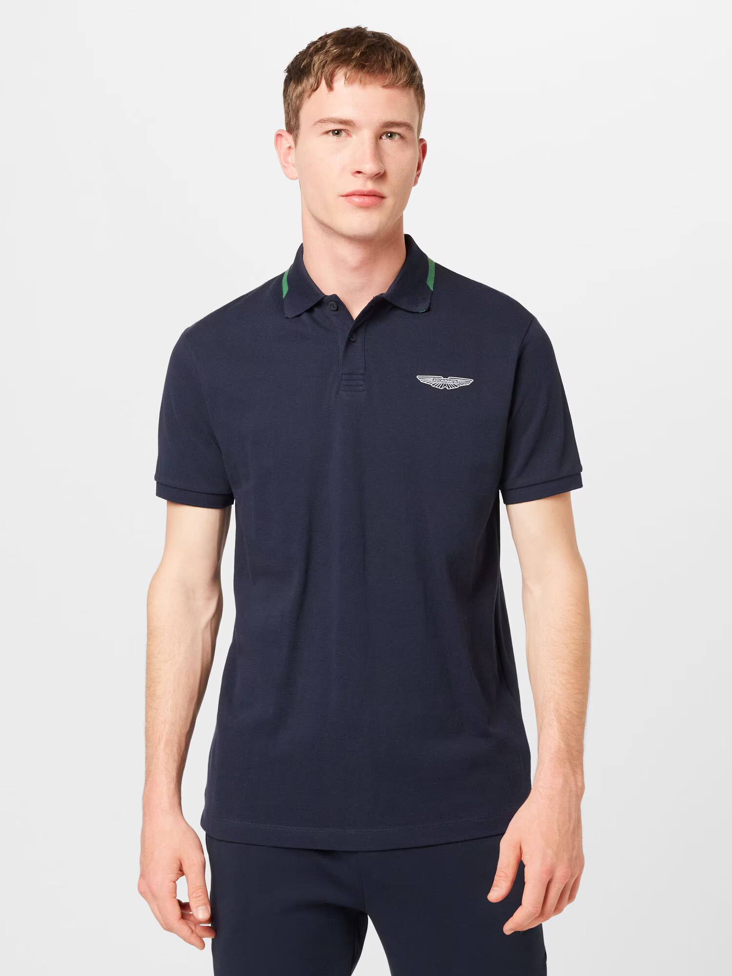 Hackett London Tricou bleumarin - Pled.ro