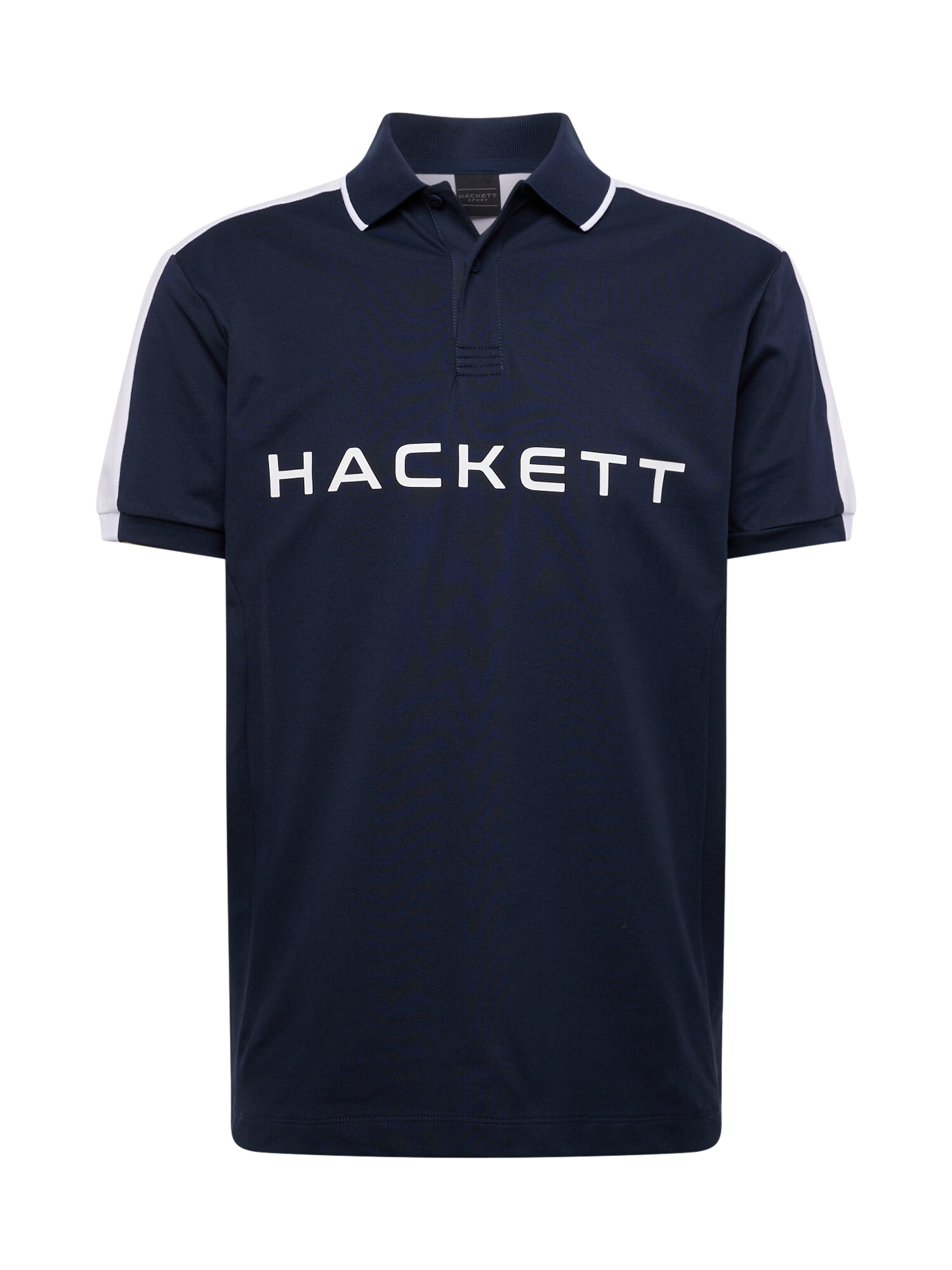 Hackett London Tricou bleumarin / alb - Pled.ro