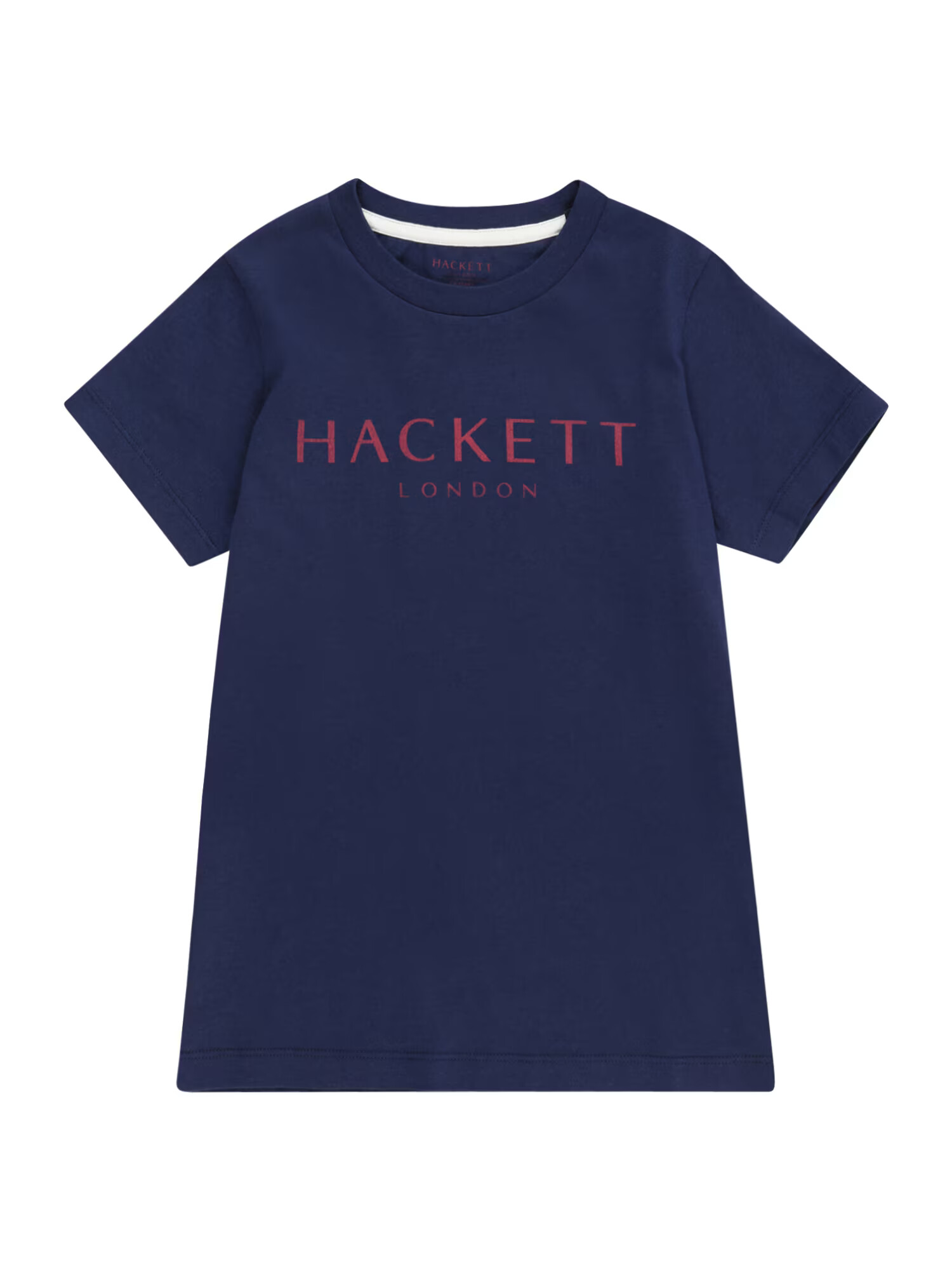 Hackett London Tricou bleumarin / roșu rodie - Pled.ro