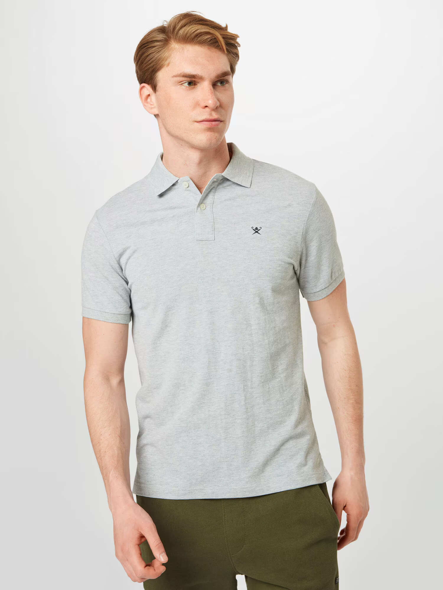 Hackett London Tricou gri - Pled.ro