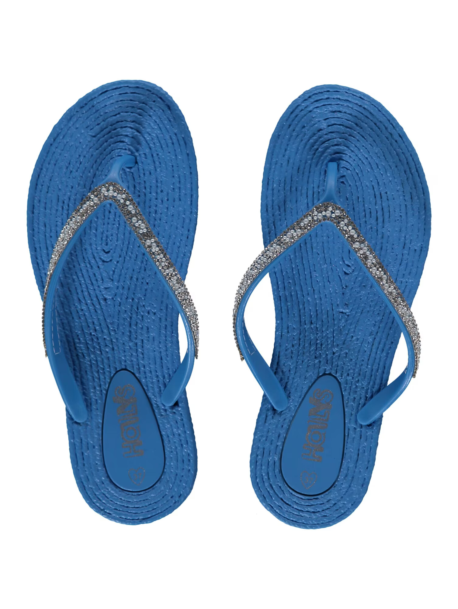 Hailys Flip-flops 'Fili' azuriu / transparent - Pled.ro