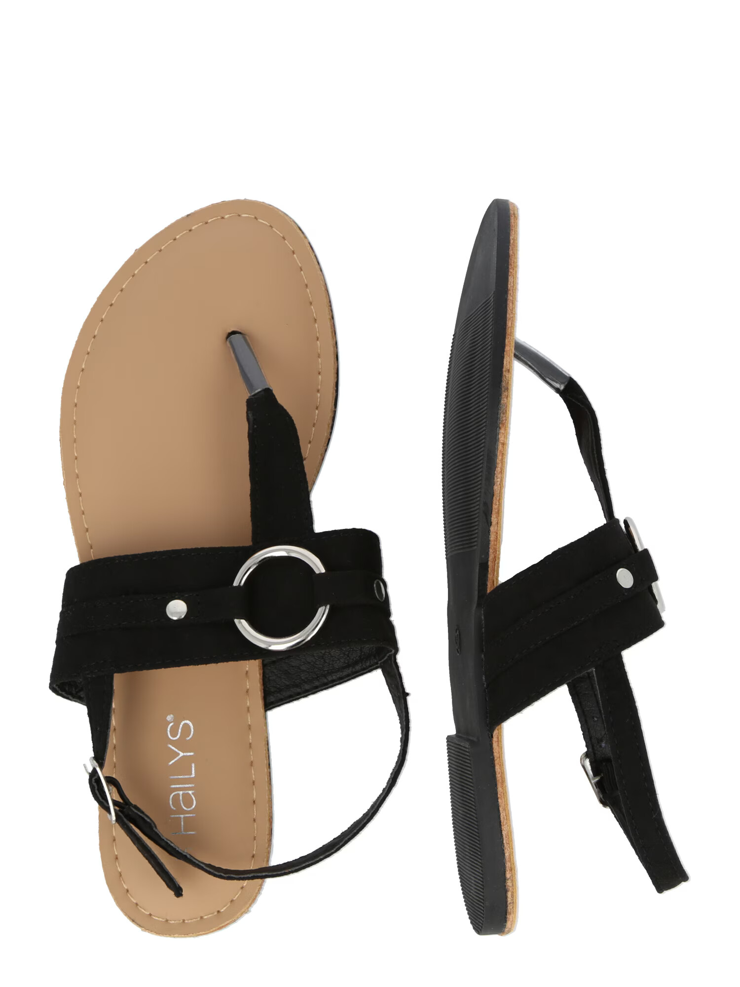 Hailys Flip-flops 'Lisa' negru - Pled.ro