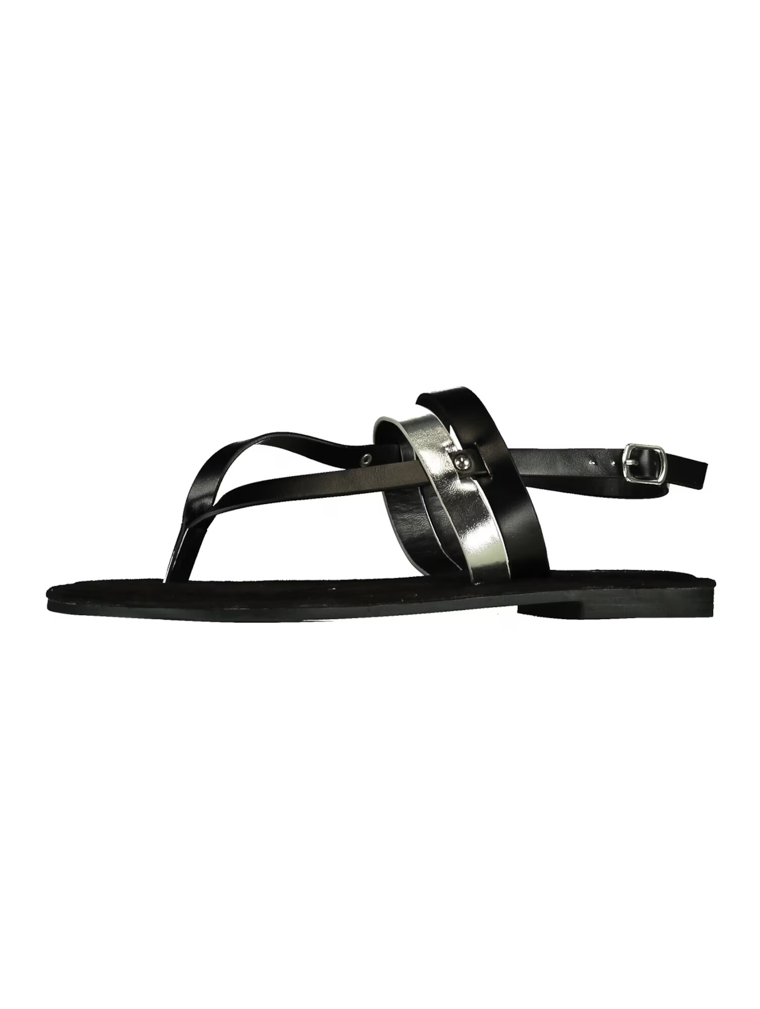 Hailys Flip-flops 'Lotta' auriu / negru - Pled.ro