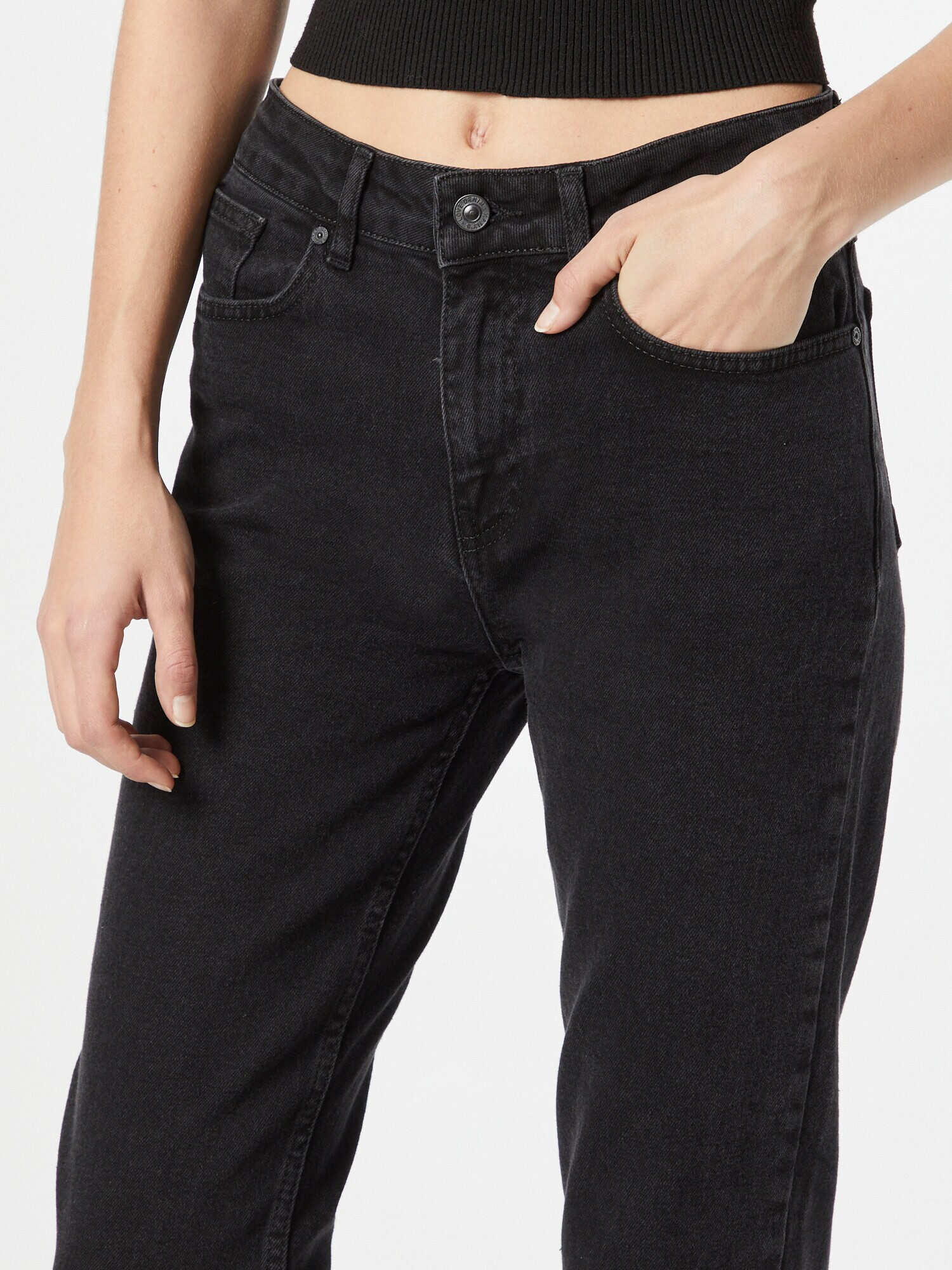 Hailys Jeans 'GINA' negru denim - Pled.ro