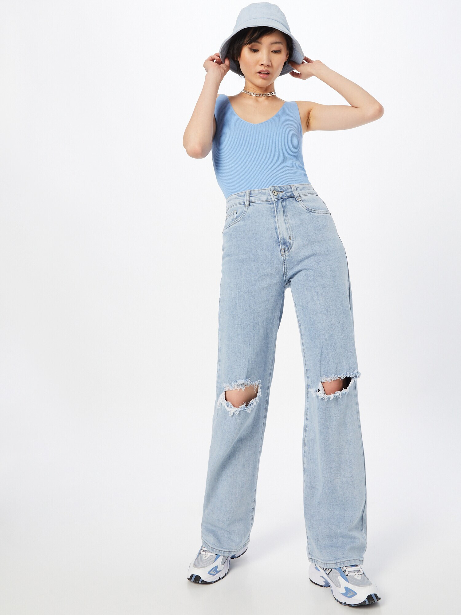 Hailys Jeans 'KAIA' albastru deschis - Pled.ro