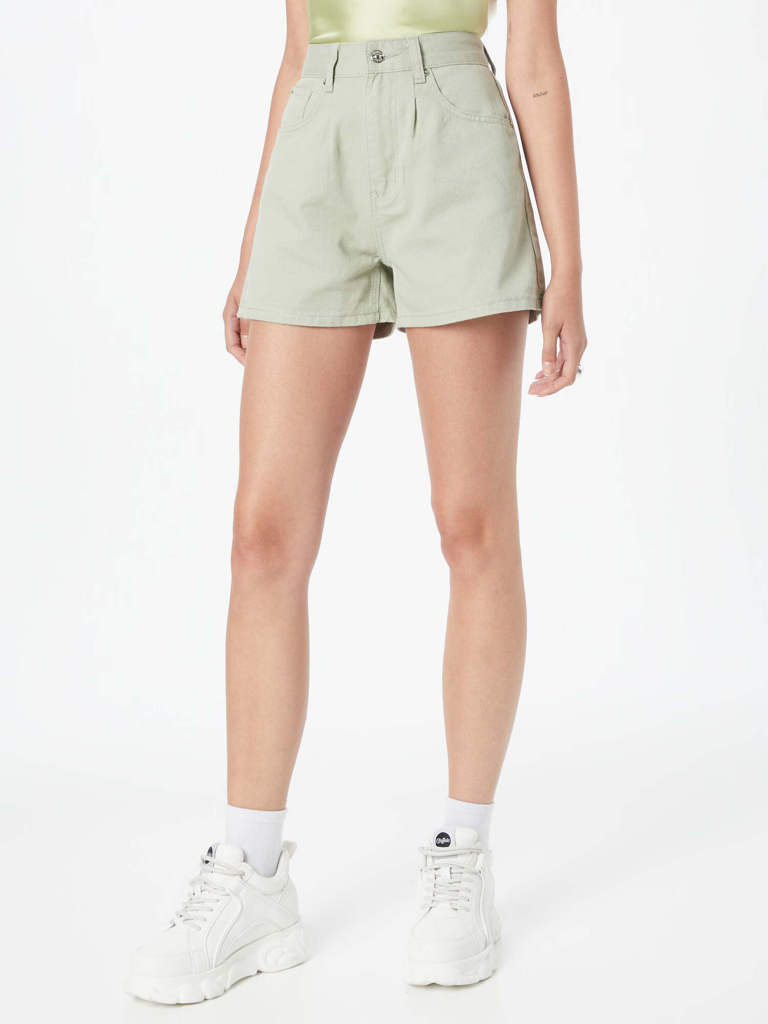 Hailys Jeans 'Olivia' verde pastel - Pled.ro