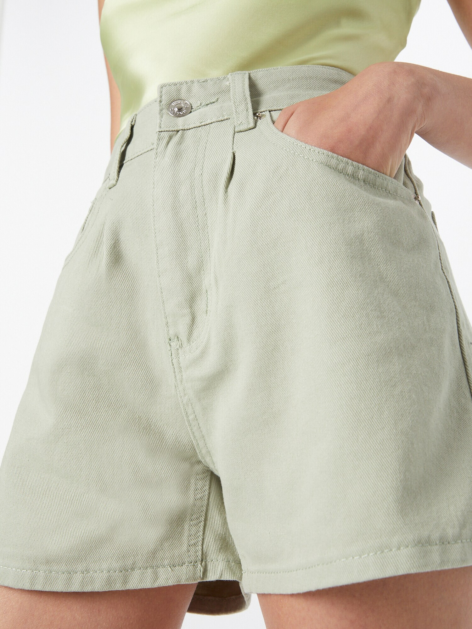 Hailys Jeans 'Olivia' verde pastel - Pled.ro