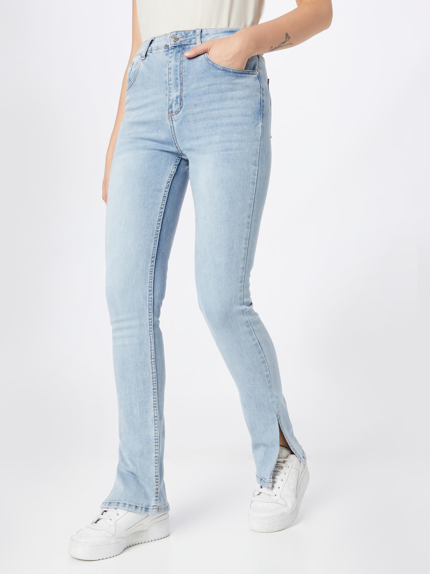 Hailys Jeans 'Tia' albastru deschis - Pled.ro