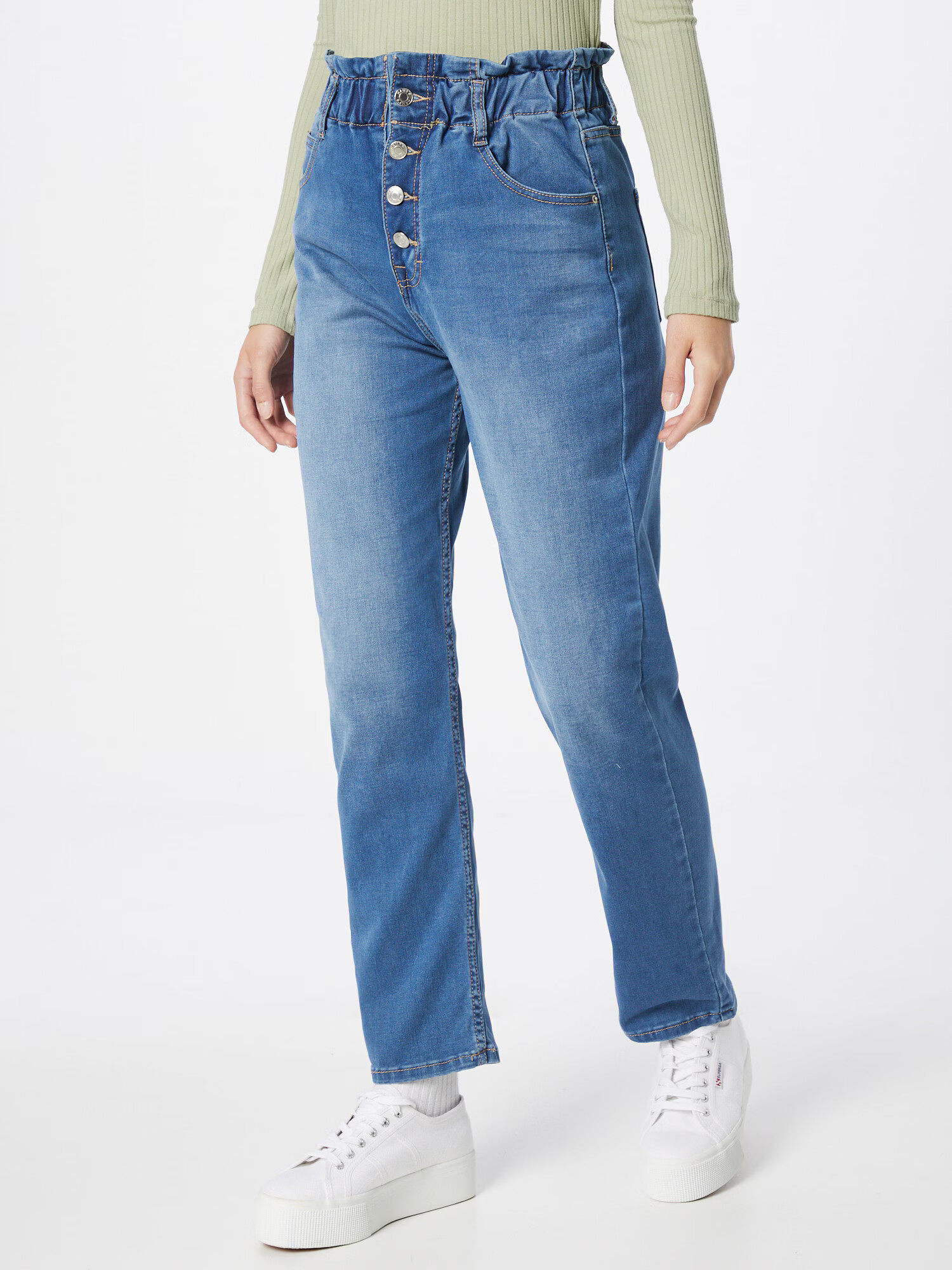 Hailys Jeans 'Yuni' albastru denim - Pled.ro