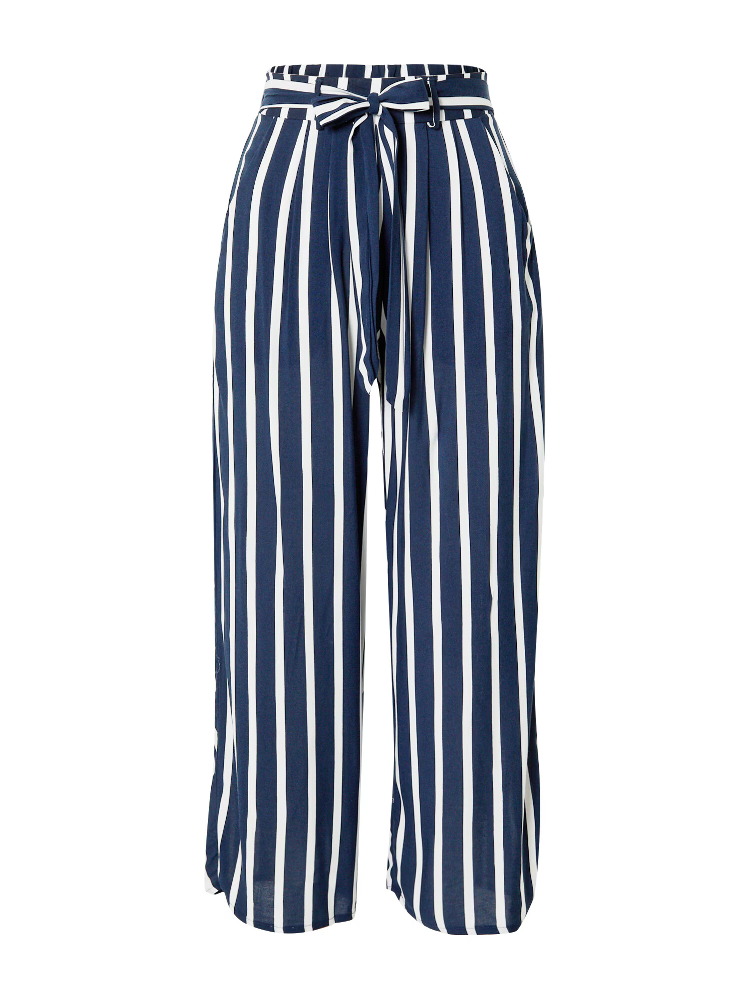 Hailys Pantaloni 'Cira' bleumarin / alb - Pled.ro