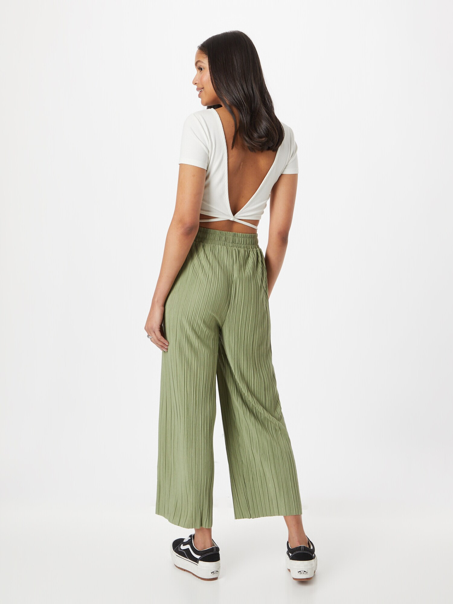 Hailys Pantaloni 'Loretta' verde - Pled.ro