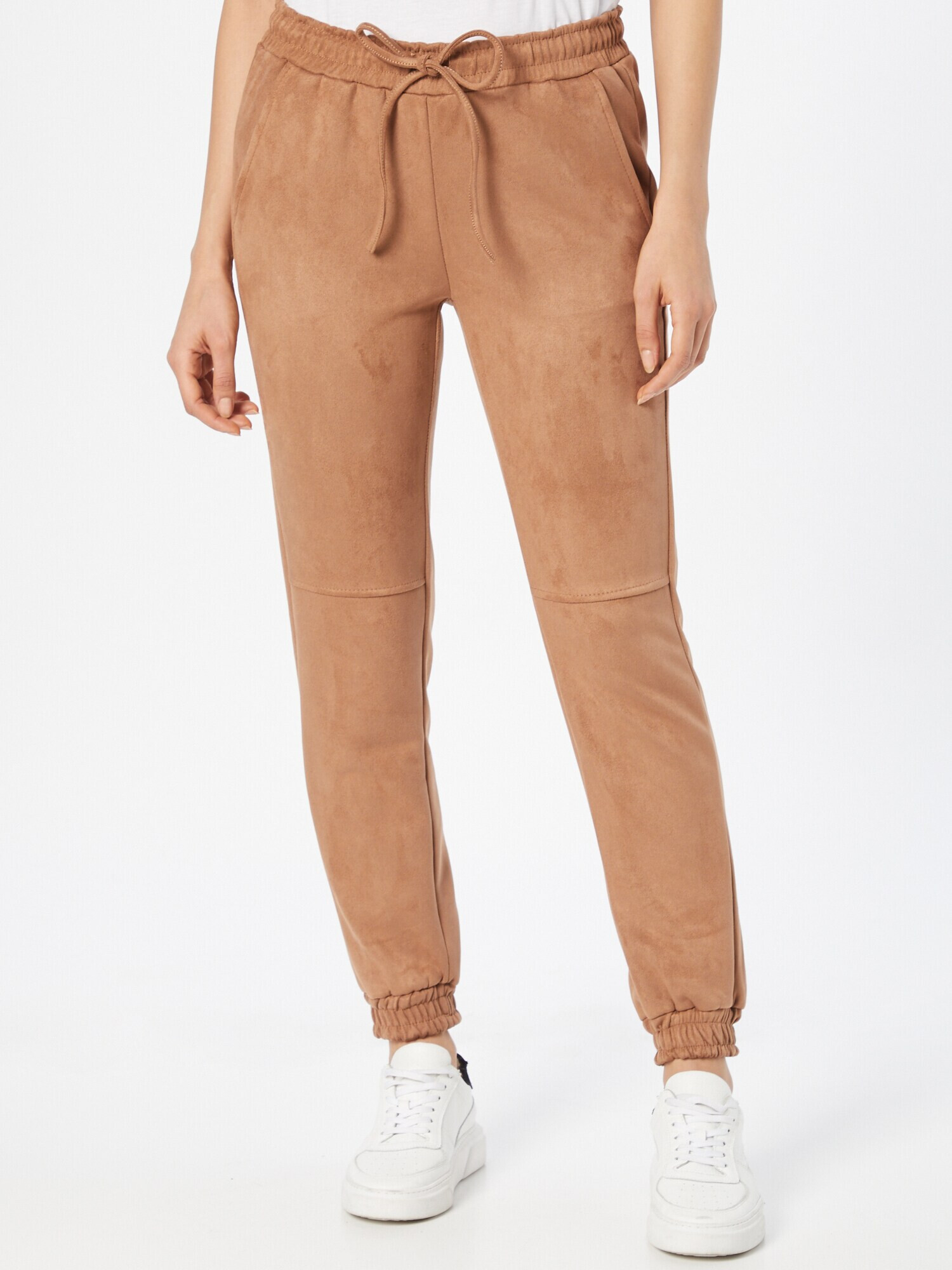 Hailys Pantaloni maro deschis - Pled.ro